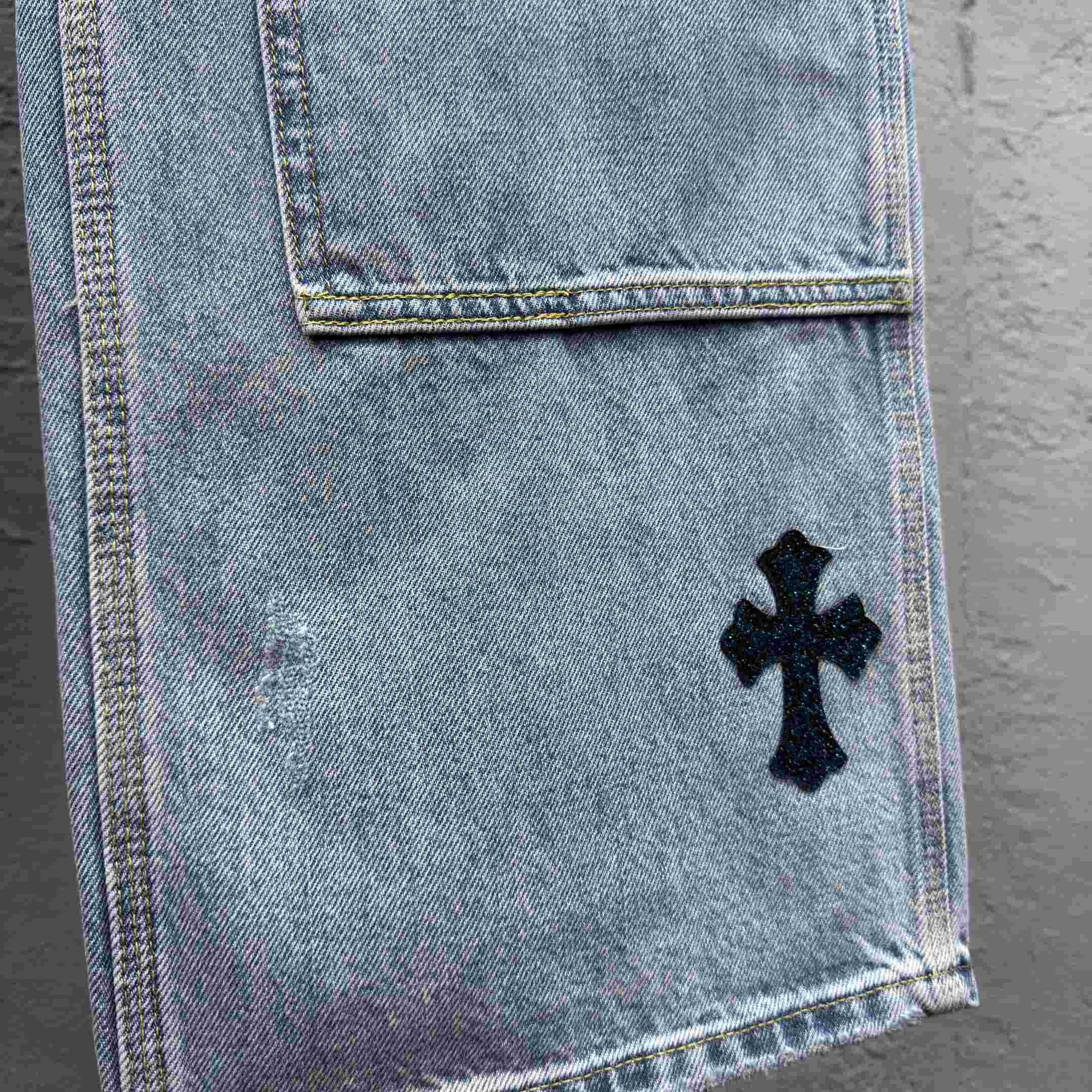 Chrome Hearts Straight-Leg Jean - PerfectKickZ