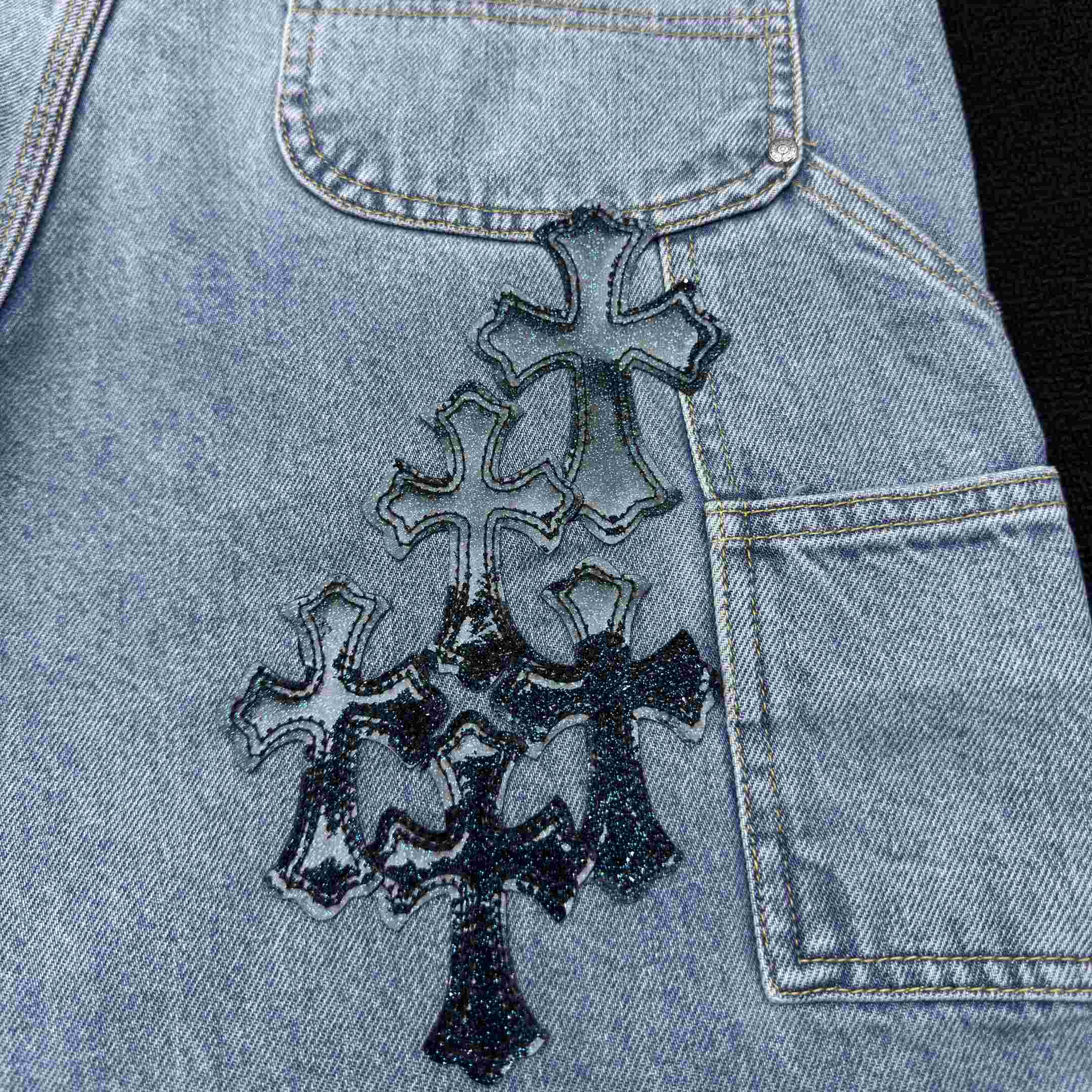 Chrome Hearts Straight-Leg Jean - PerfectKickZ