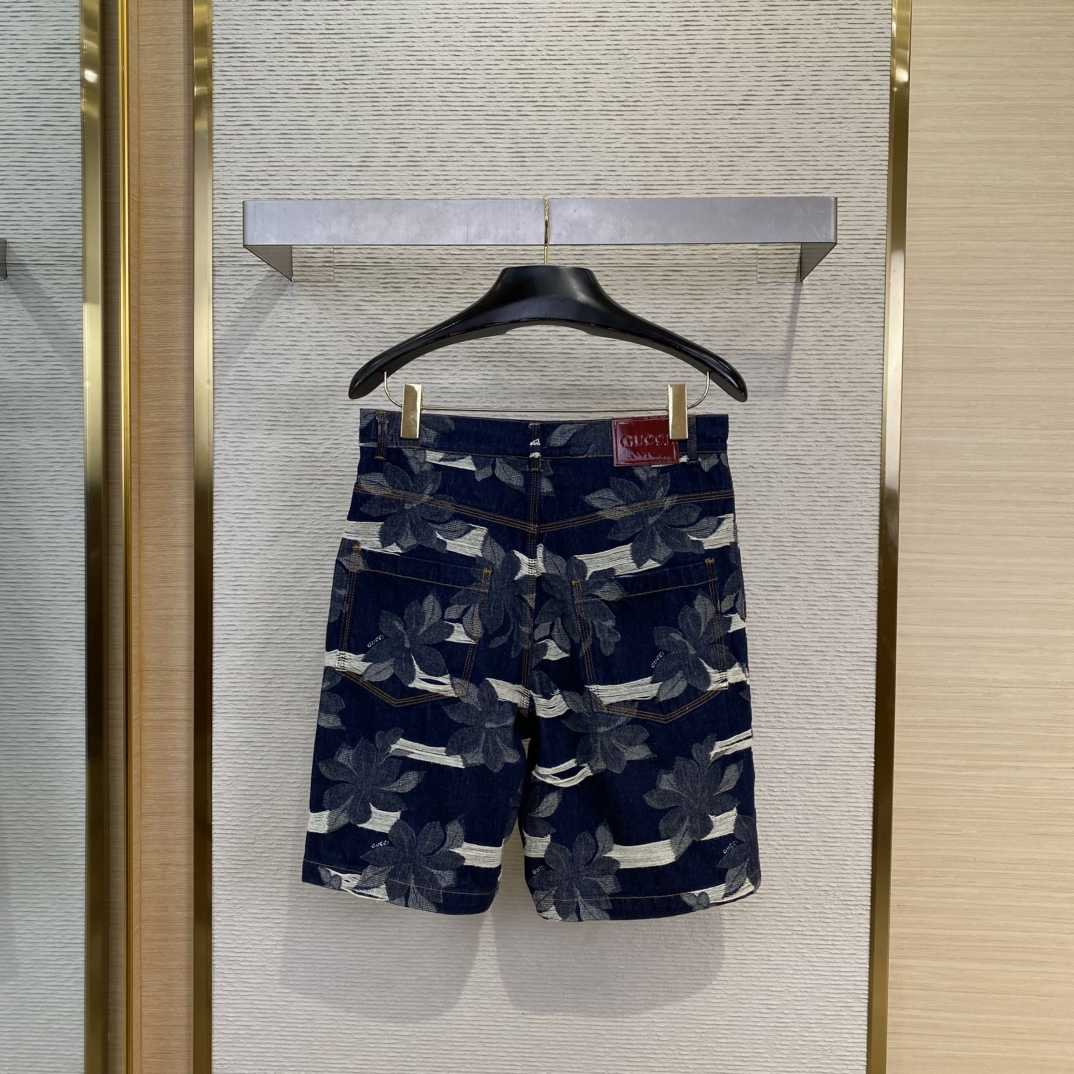 Gucci Denim Jacquard Pant  - PerfectKickZ