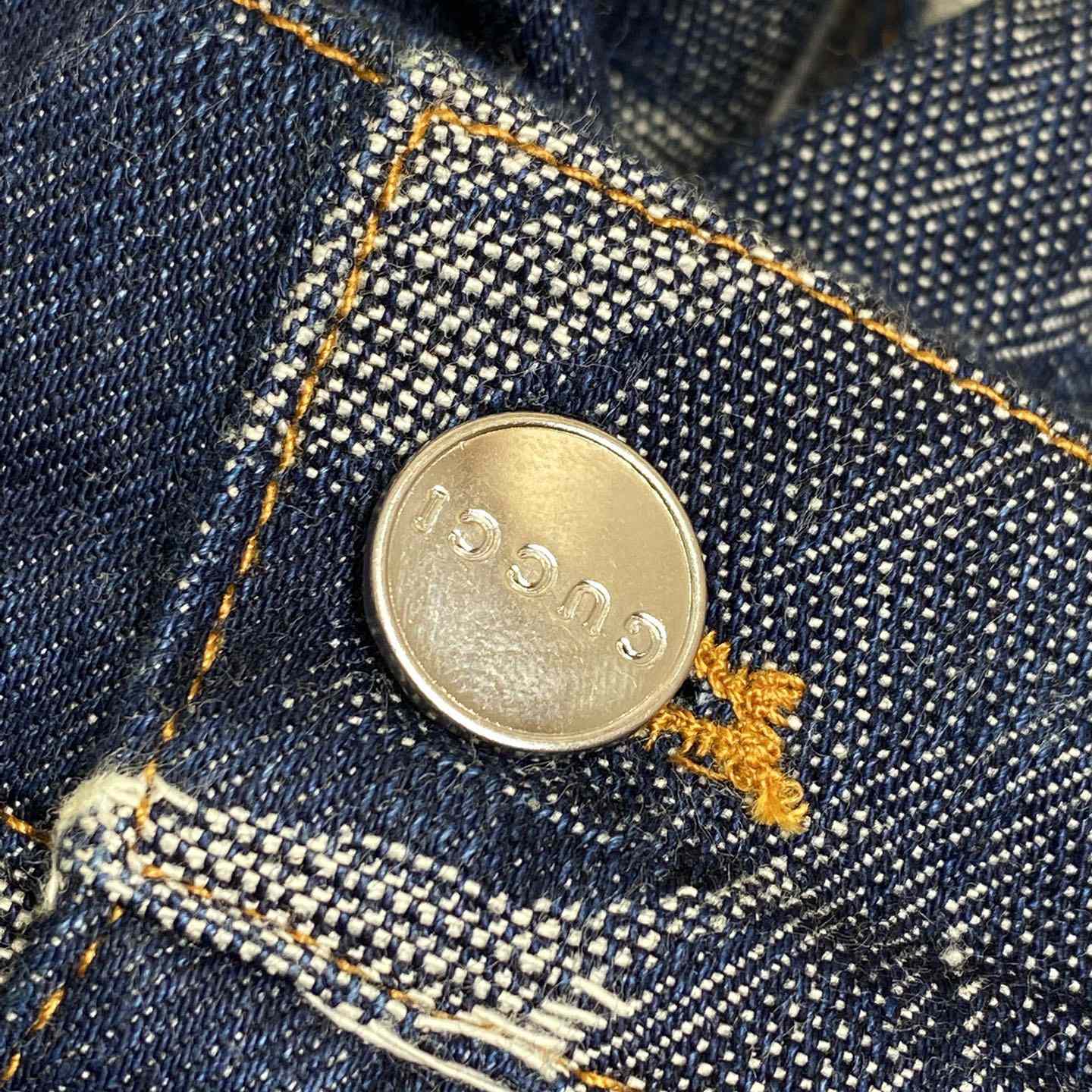 Gucci Denim Jacquard Pant  - PerfectKickZ