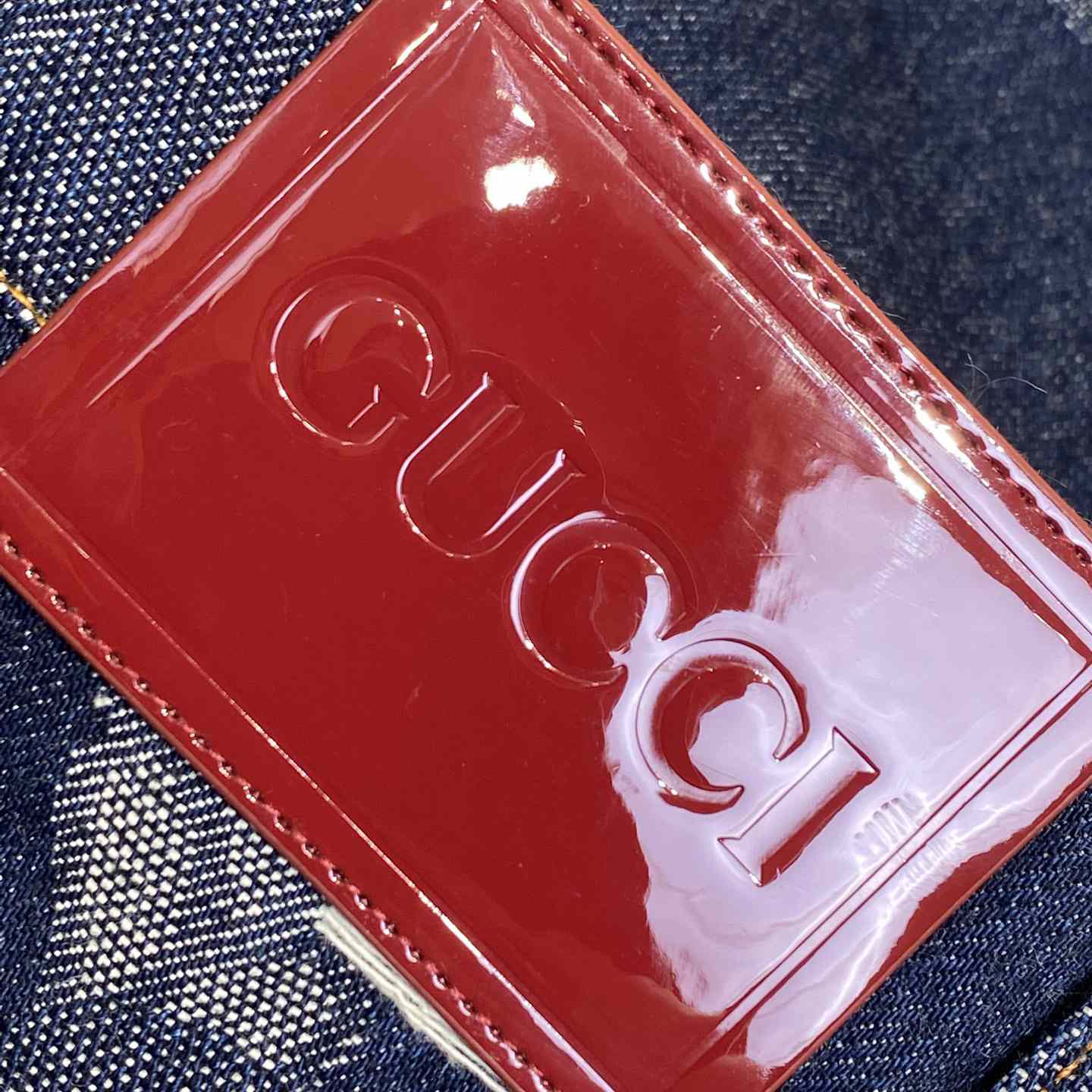 Gucci Denim Jacquard Pant  - PerfectKickZ