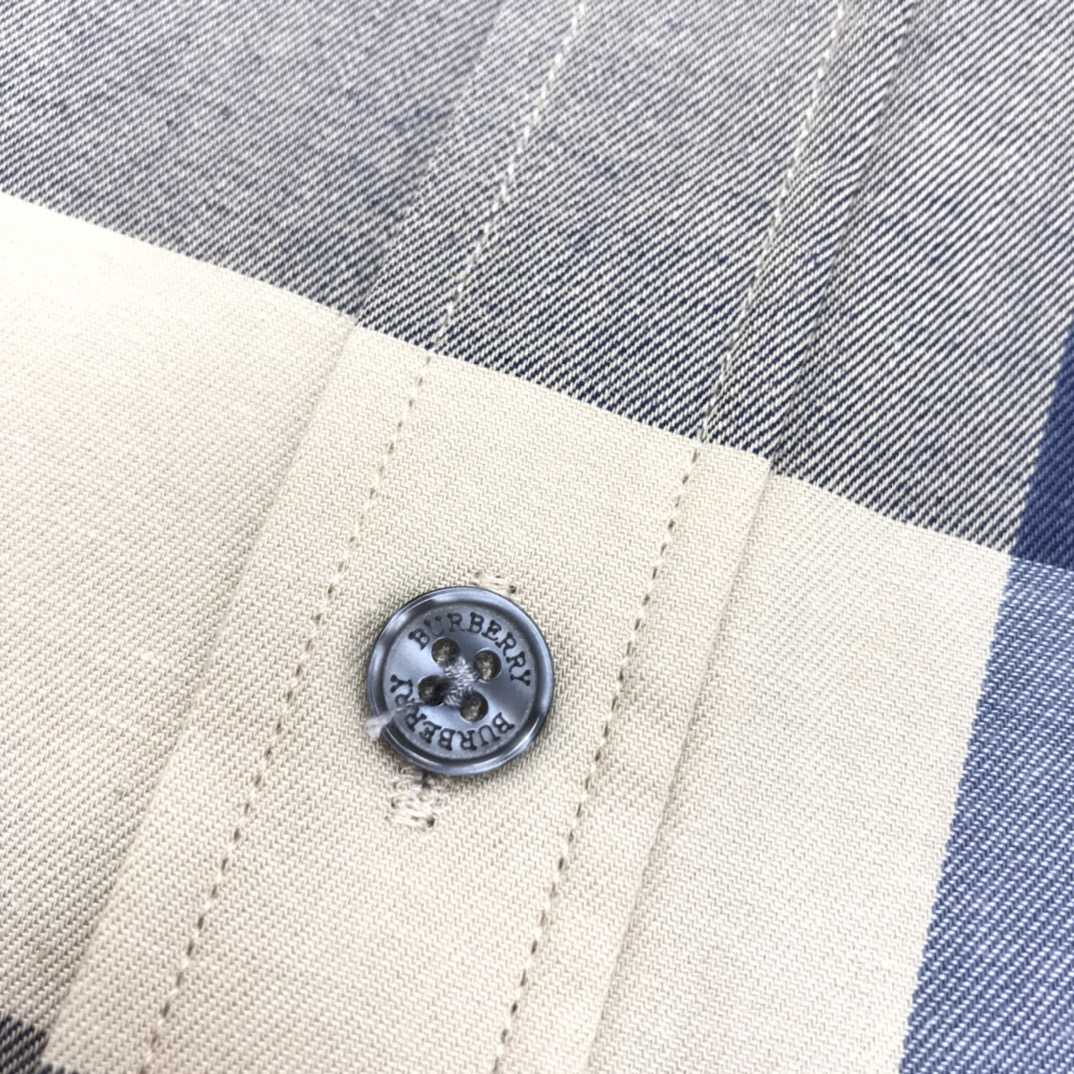 Burberry Check Stretch Shirt  - PerfectKickZ