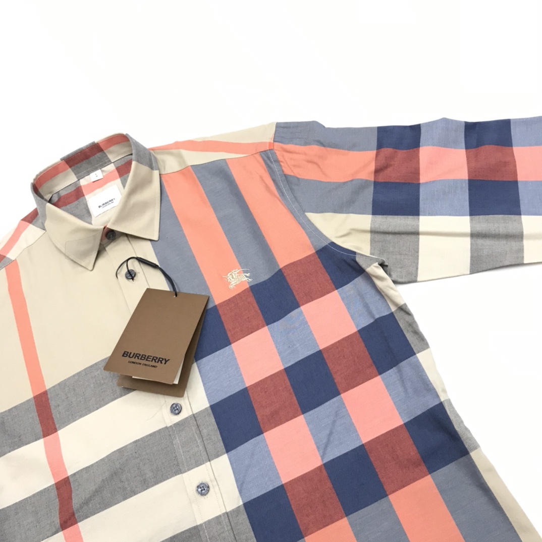 Burberry Check Stretch Shirt  - PerfectKickZ