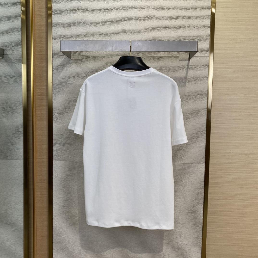 Loewe Relaxed fit t-shirt In Cotton Blend - PerfectKickZ