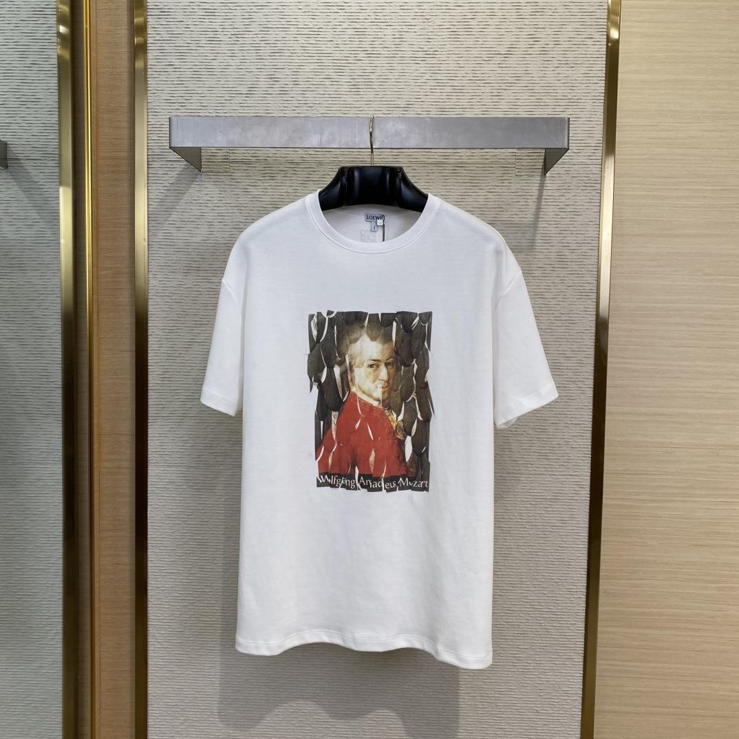 Loewe Relaxed fit t-shirt In Cotton Blend - PerfectKickZ