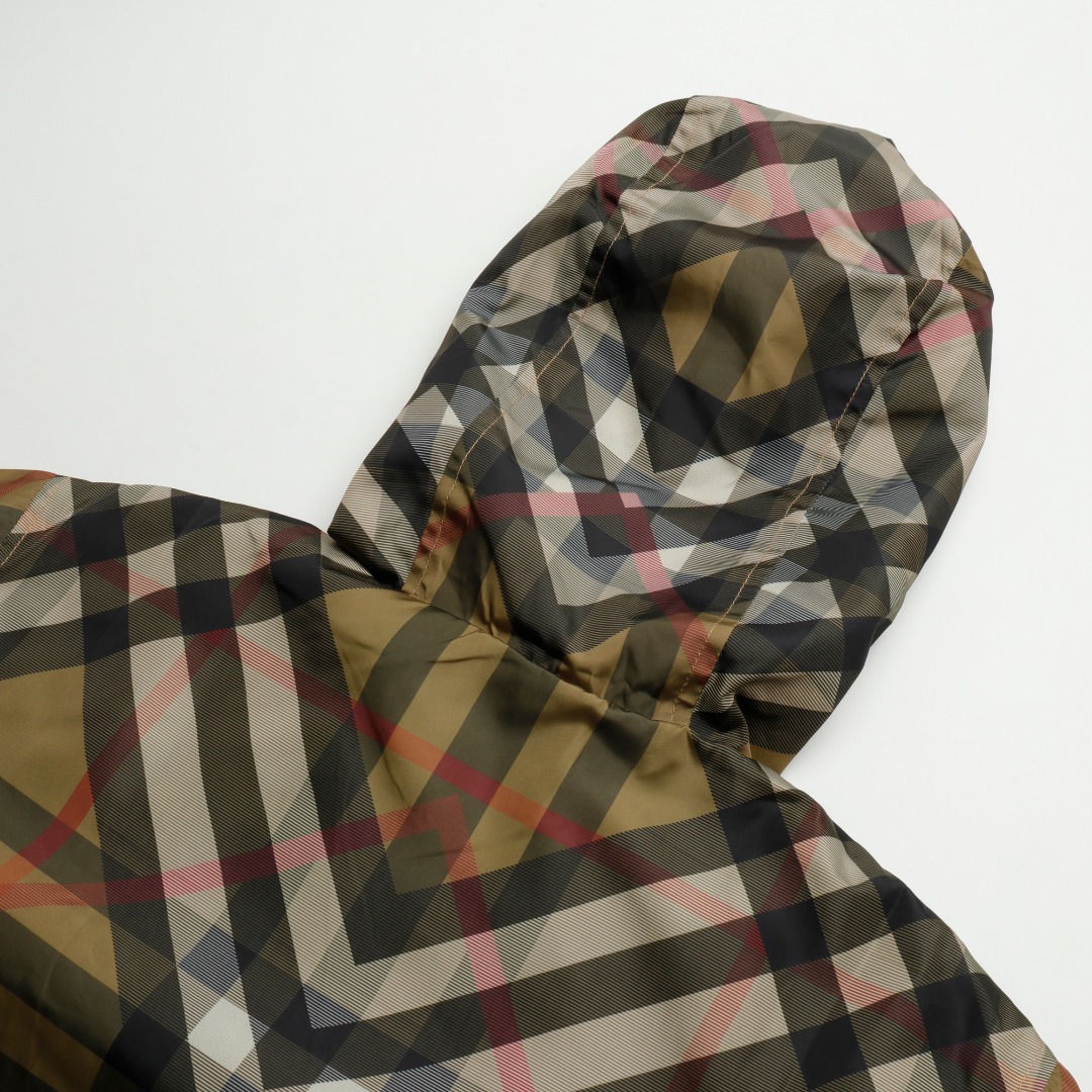 Burberry Check Nylon Jacket  - PerfectKickZ