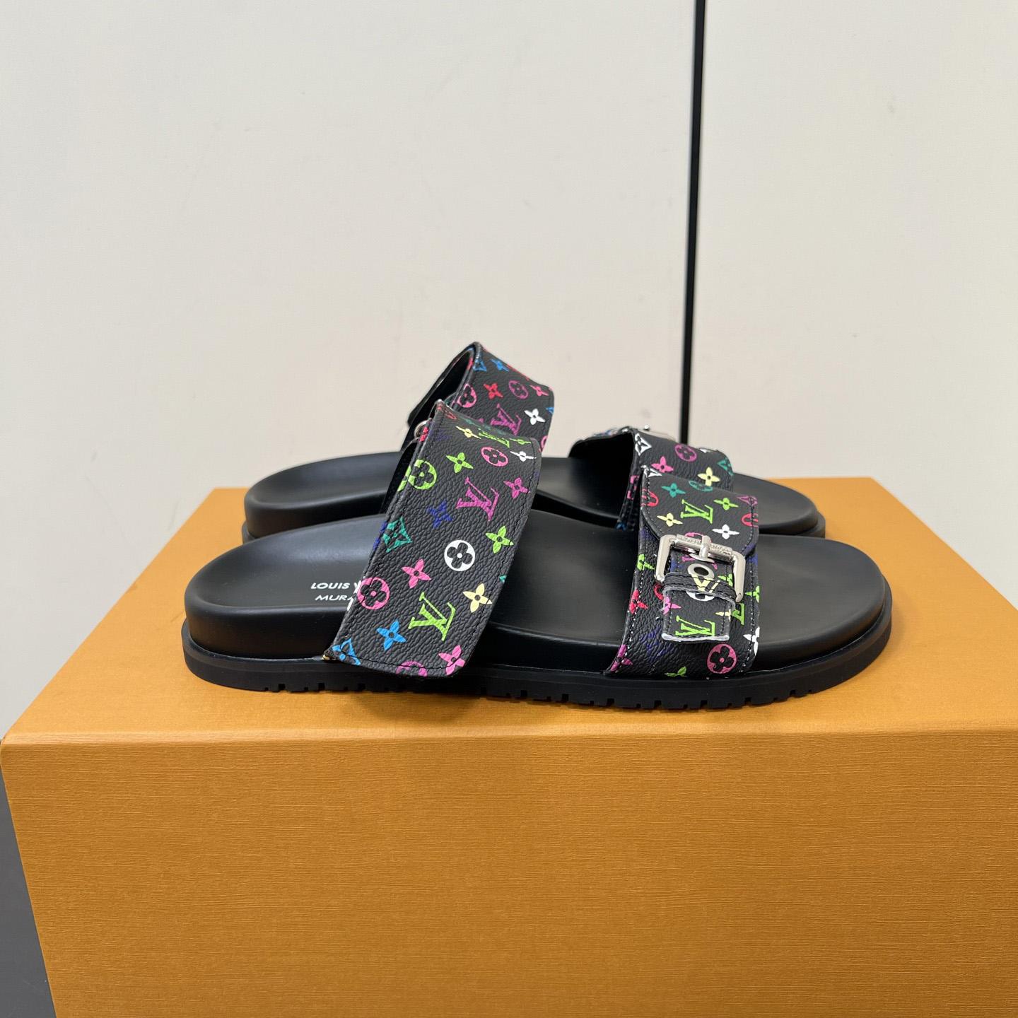 Louis Vuitton LV x TM Bom Dia Flat Comfort Mule   1AGXUB - PerfectKickZ