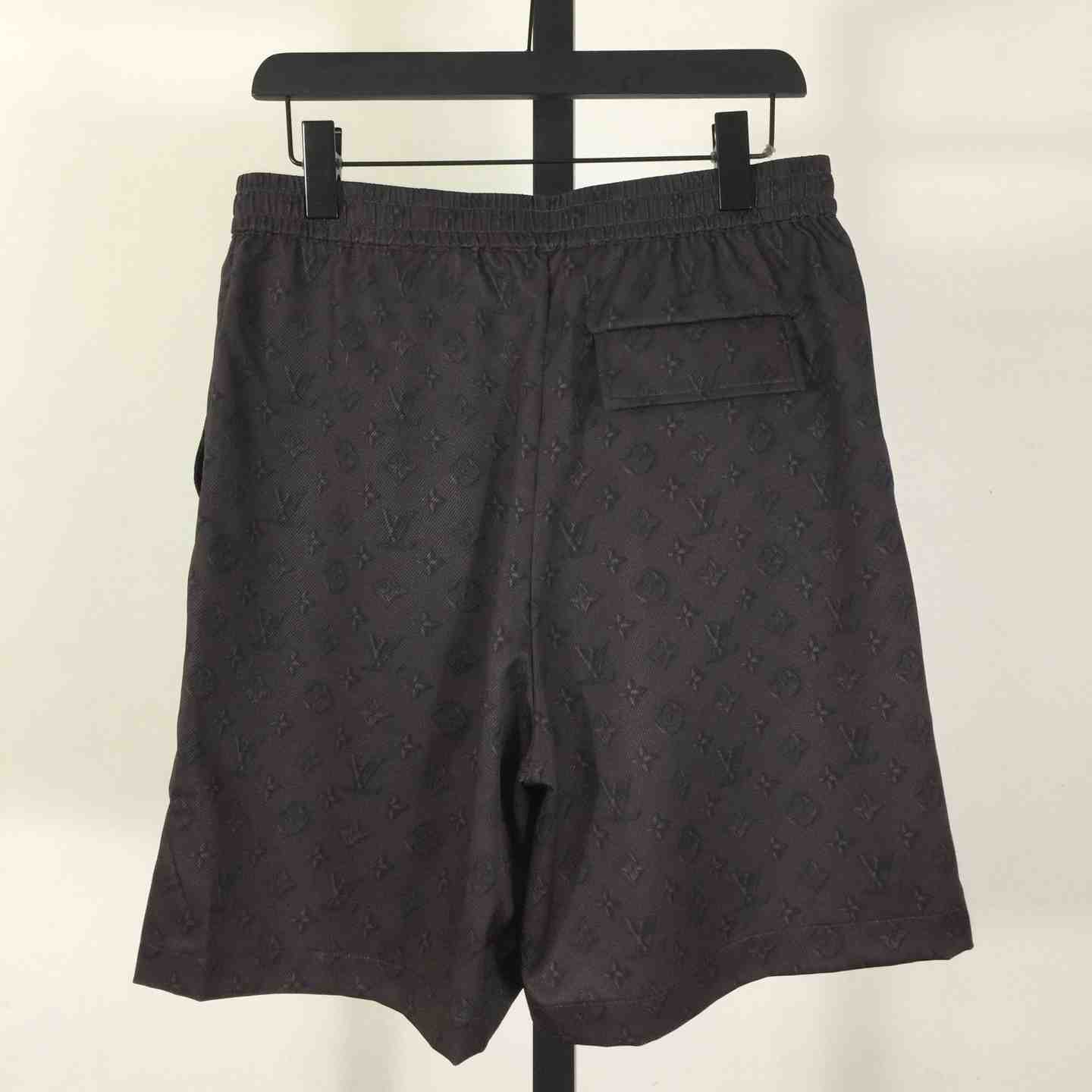 Louis Vuitton Printed Monogram Silk Shorts   1AHCD3 - PerfectKickZ