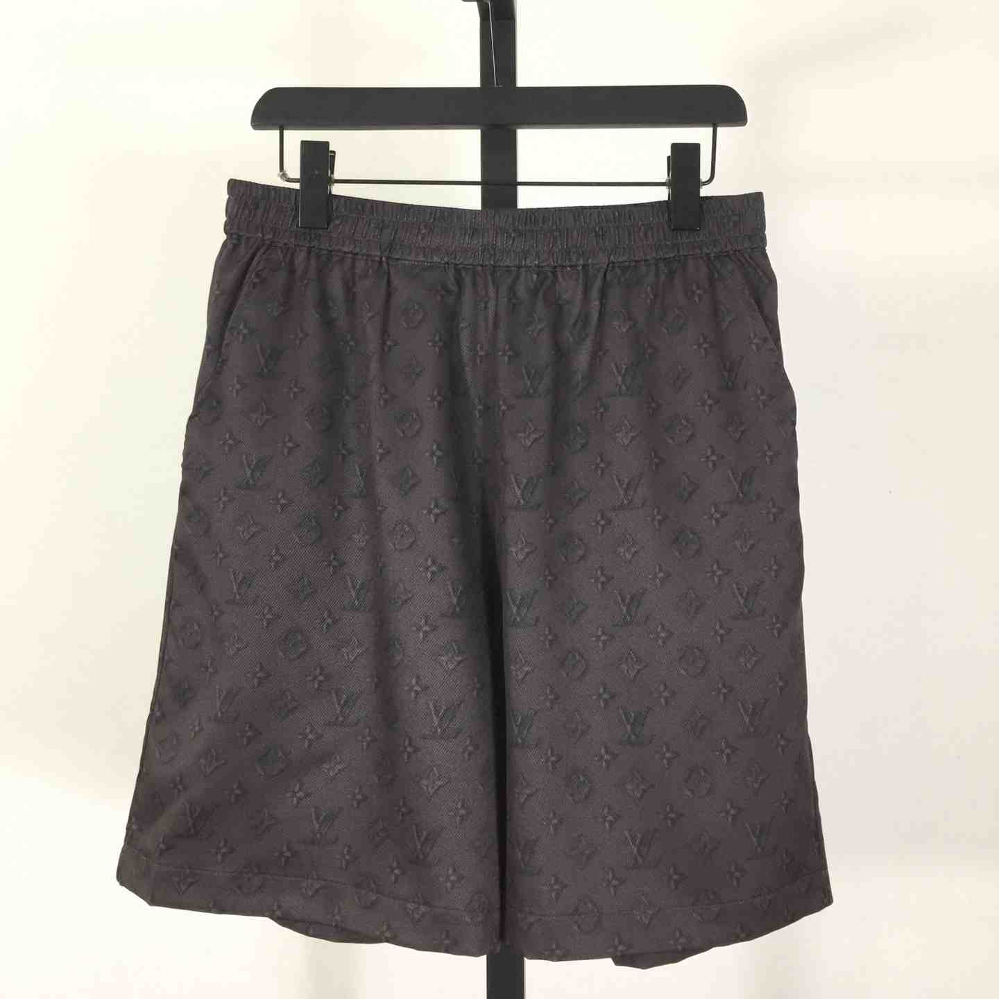 Louis Vuitton Printed Monogram Silk Shorts   1AHCD3 - PerfectKickZ