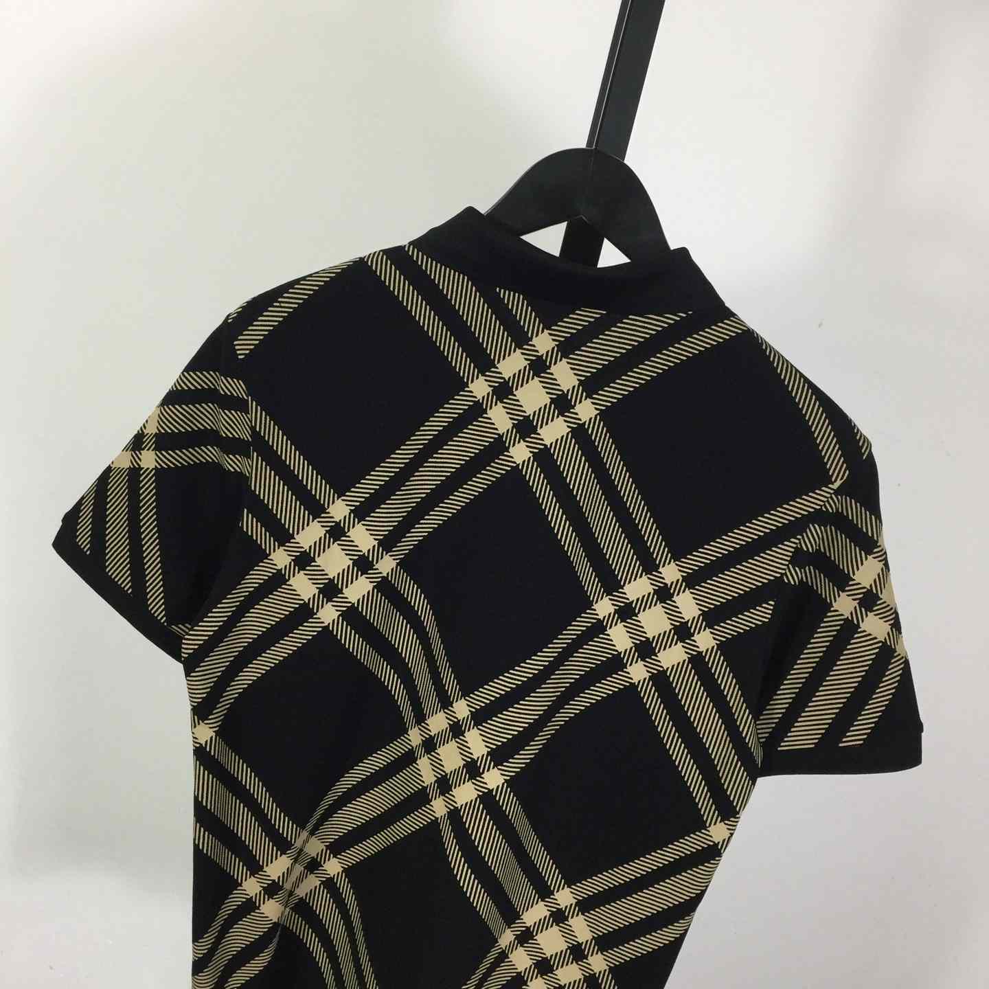 Cotton Check Polo Shirt - PerfectKickZ