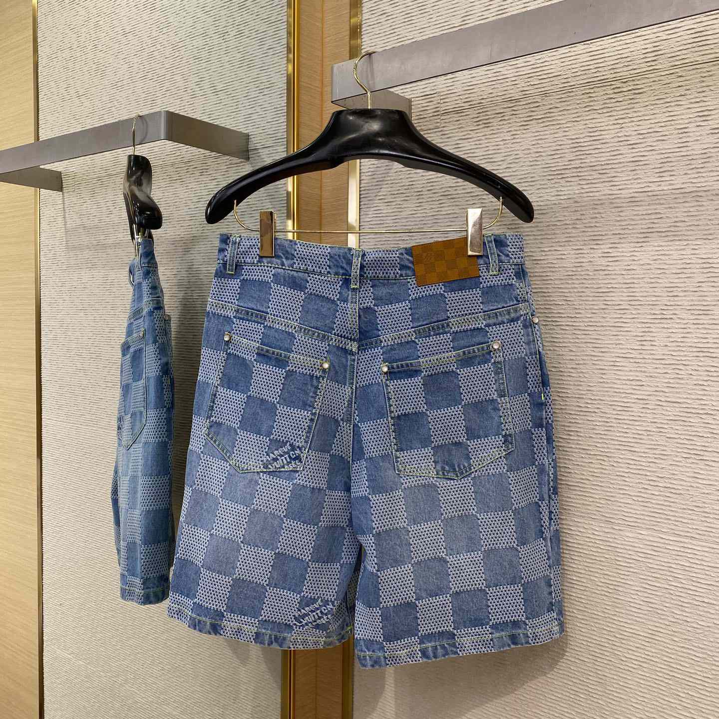 Louis Vuitton Damier Denim Short - PerfectKickZ