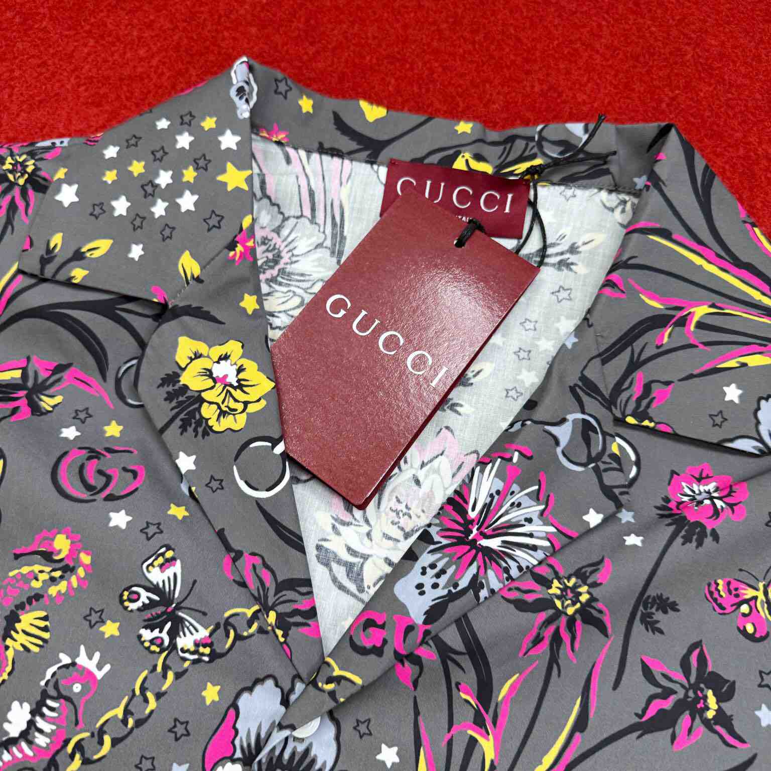 Gucci Punk Floral-print Cotton Shirt - PerfectKickZ