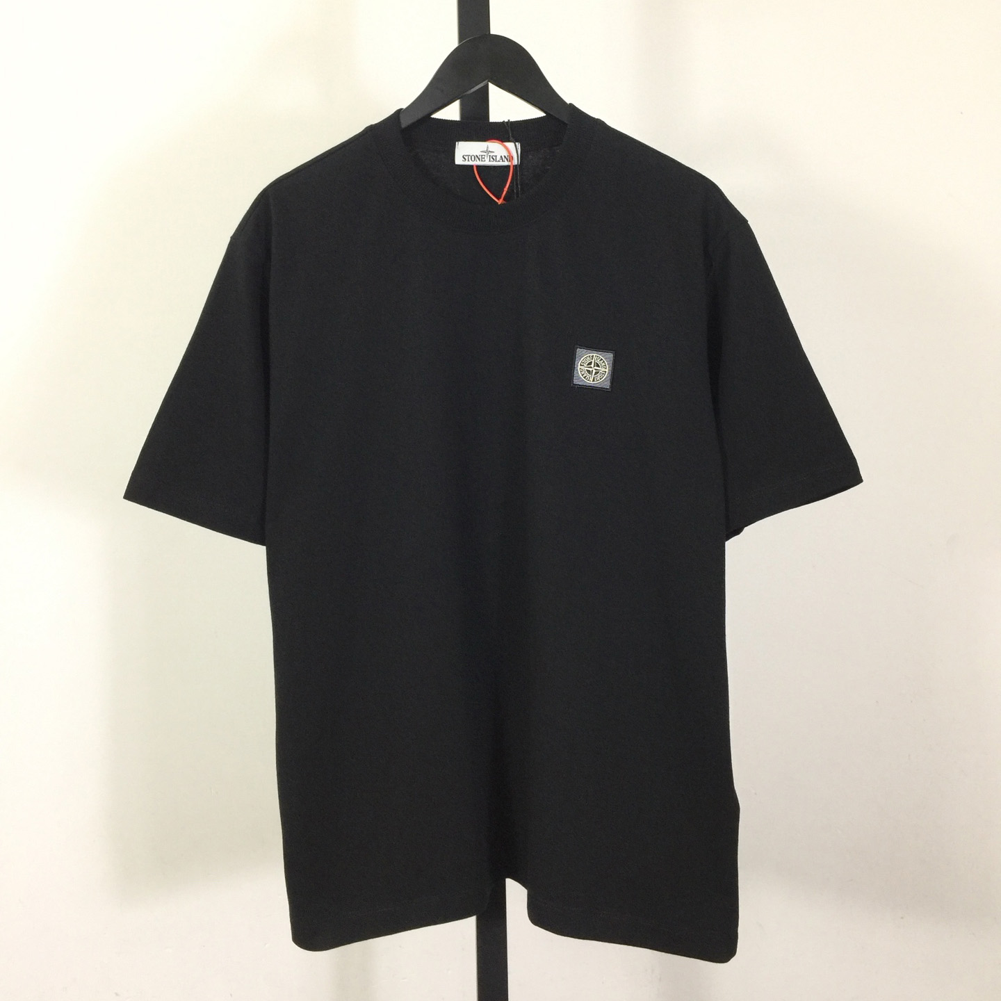 Stone Island Black 2100237 Organic Cotton Jersey 'Fissato' Effect - PerfectKickZ