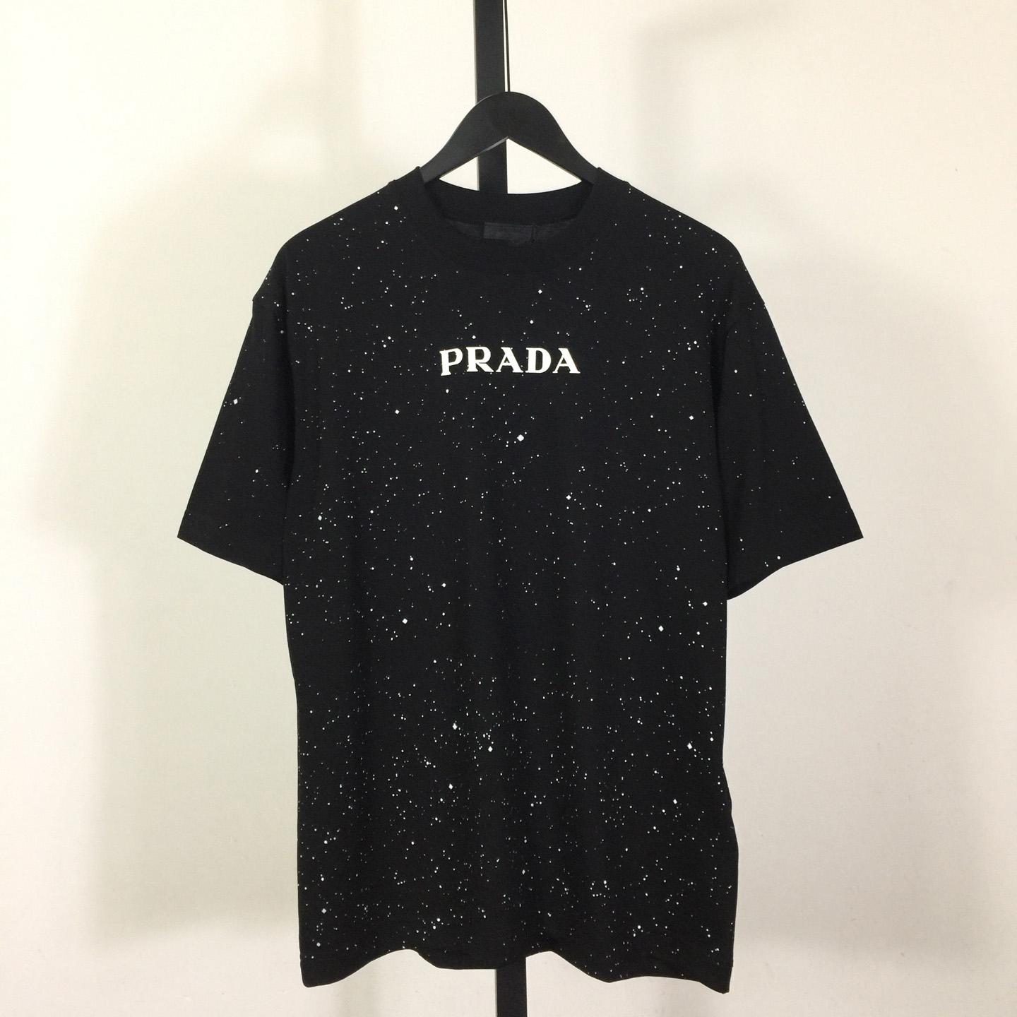 Prada Logo Cotton T-shirt - PerfectKickZ