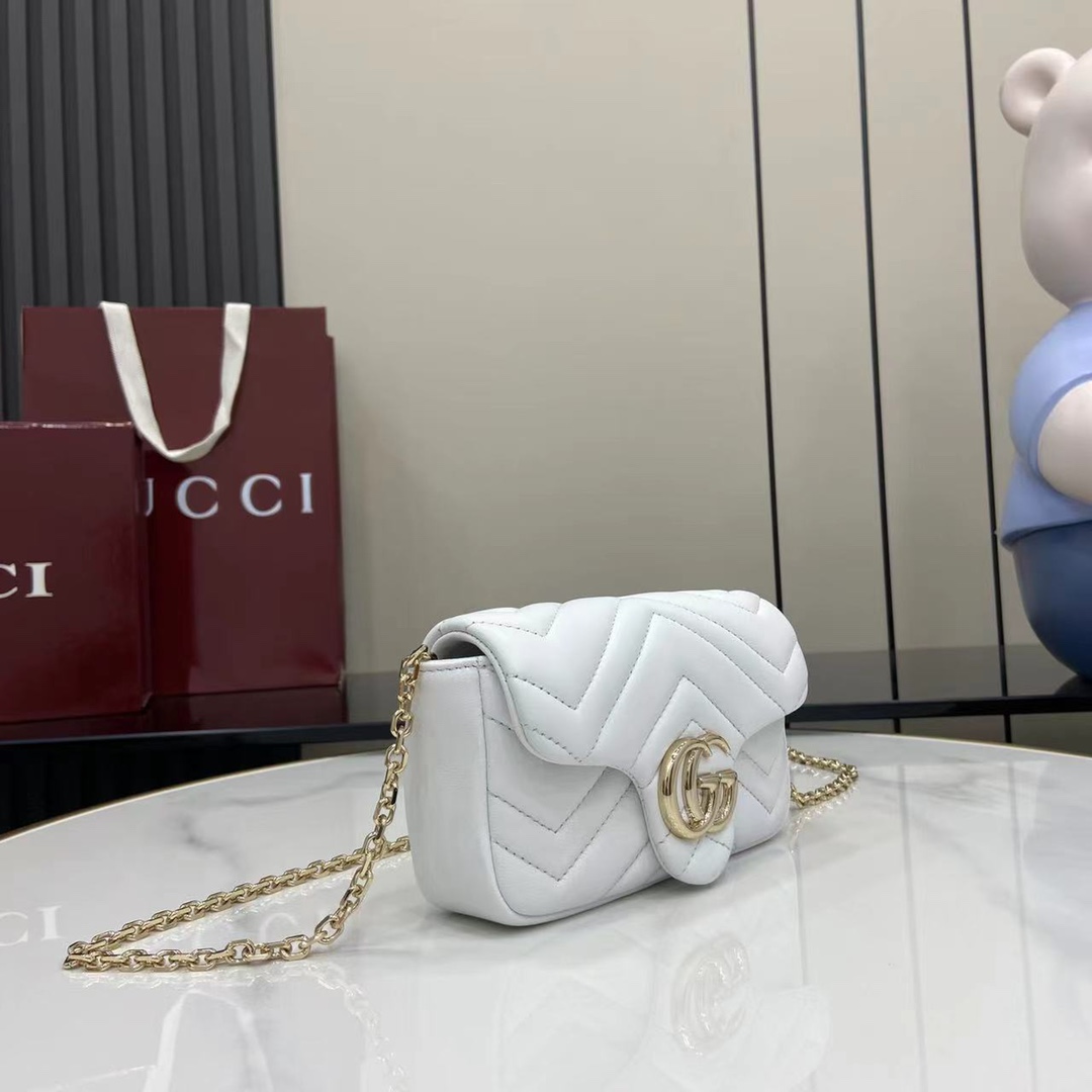 Gucci GG Marmont Mini Shoulder Bag - PerfectKickZ