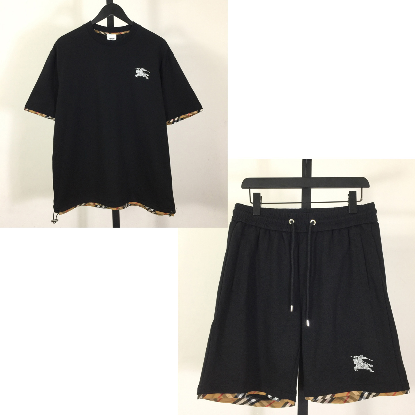 Burberry Cotton Tee And Short - PerfectKickZ
