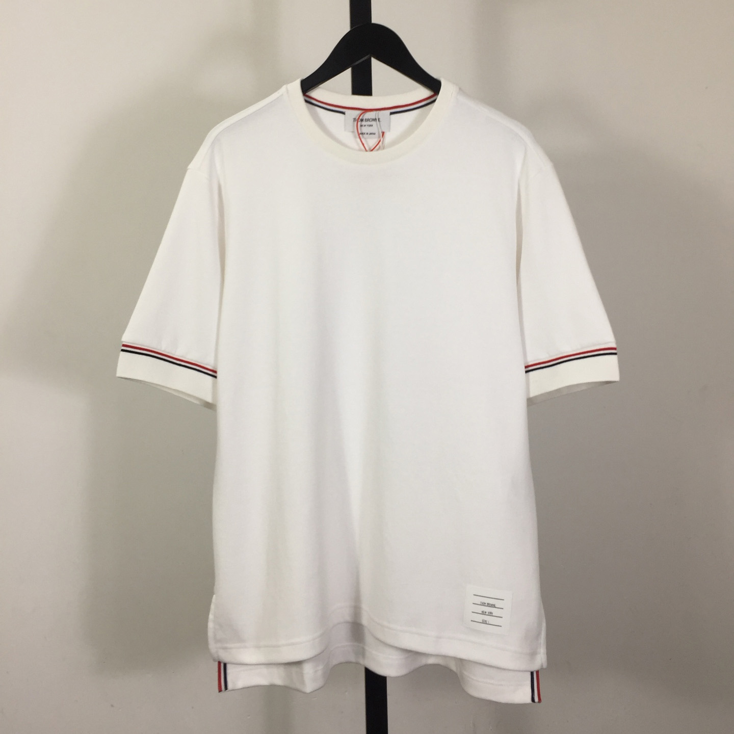 Thom Browne Cotton Rugby Short Sleeve Tee - PerfectKickZ