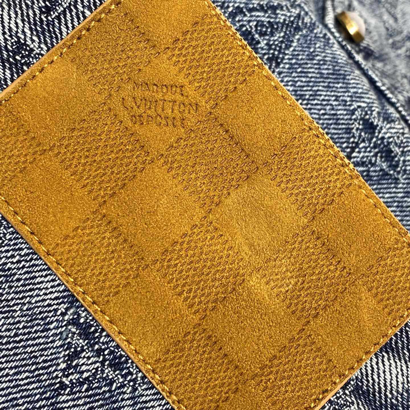 Louis Vuitton Damier Denim Shorts  - PerfectKickZ