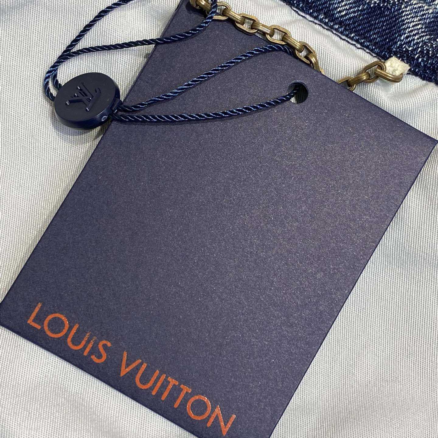 Louis Vuitton Monogram Denim Shirt - PerfectKickZ