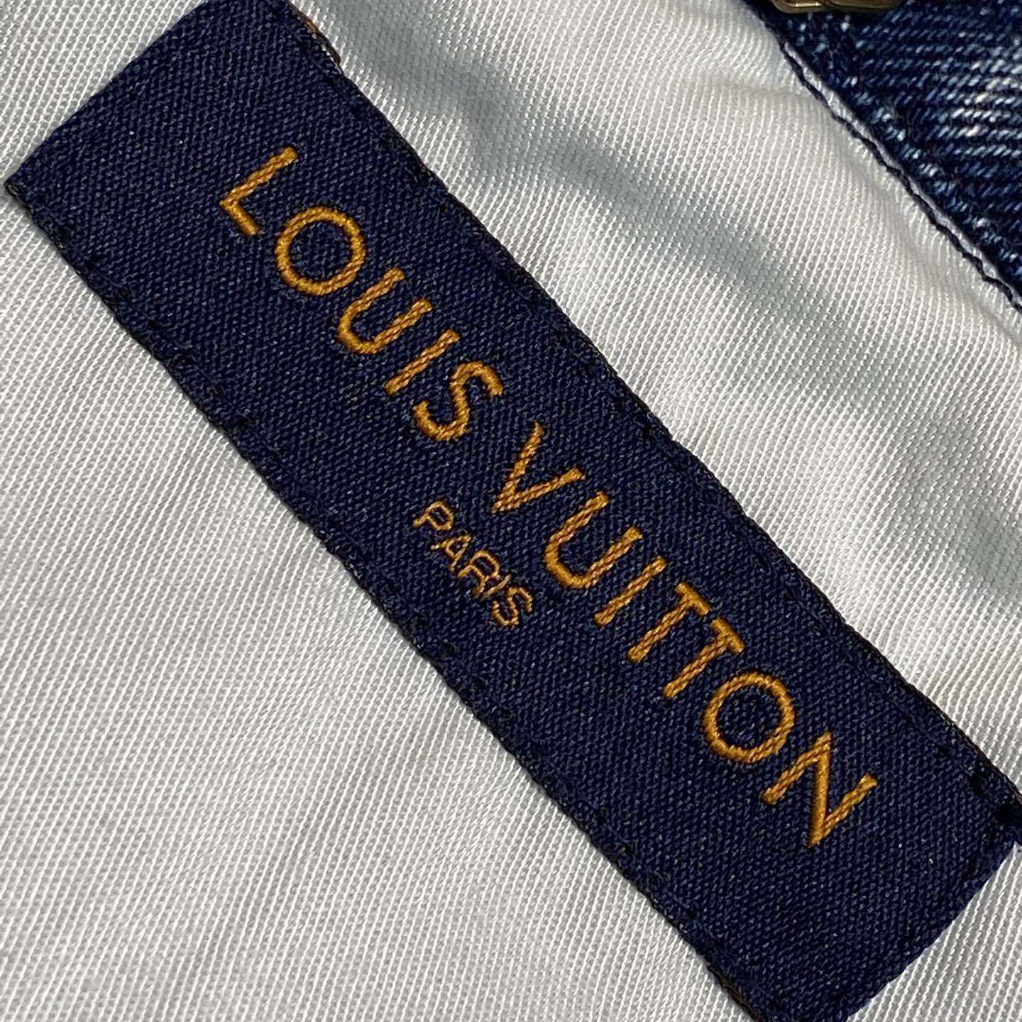 Louis Vuitton Monogram Denim Shirt - PerfectKickZ