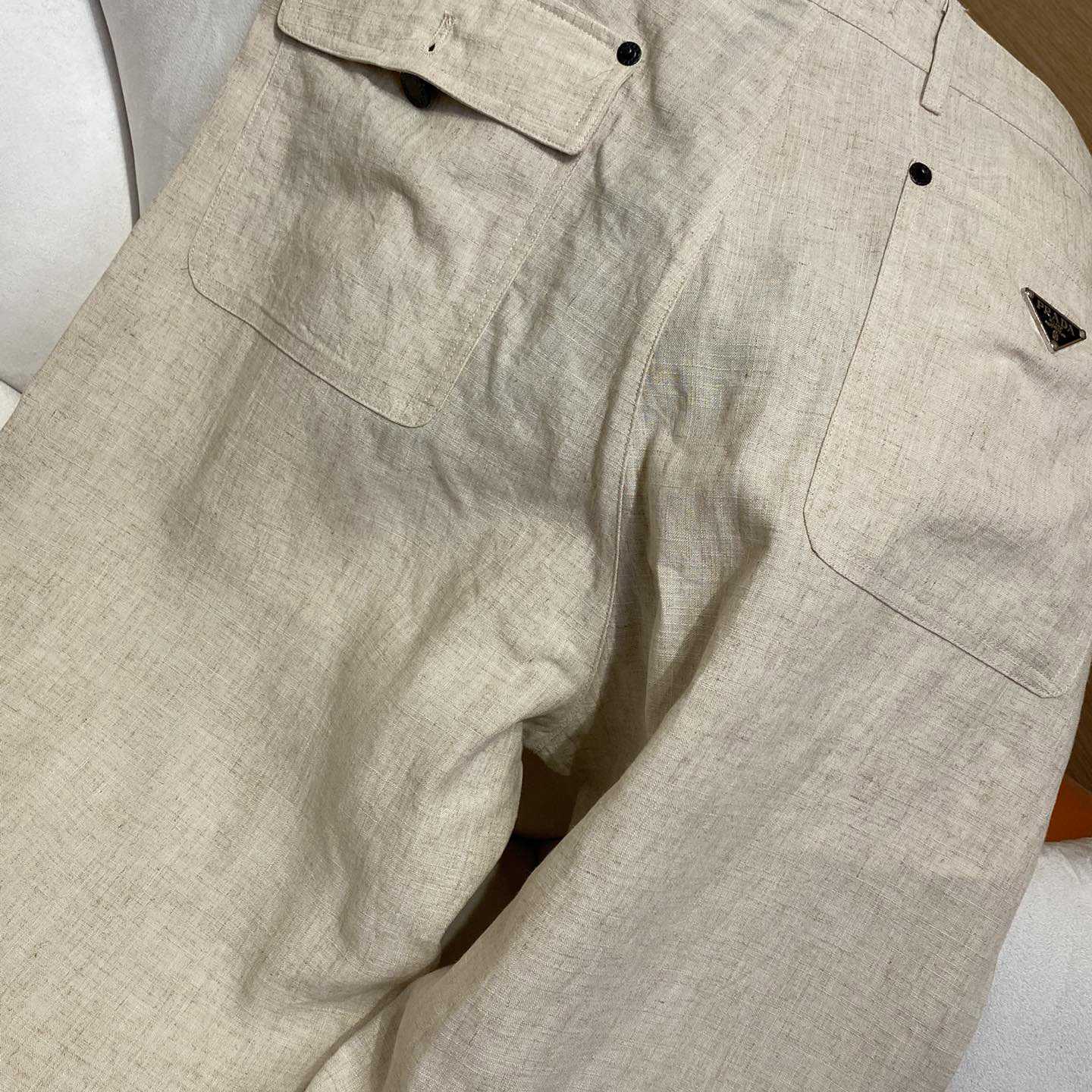 Prada Men's Linen Pants - PerfectKickZ