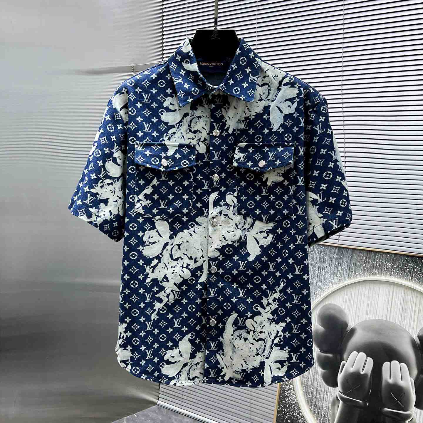 Louis Vuitton Monogram Bandana Shortsleeve Shirt  - PerfectKickZ