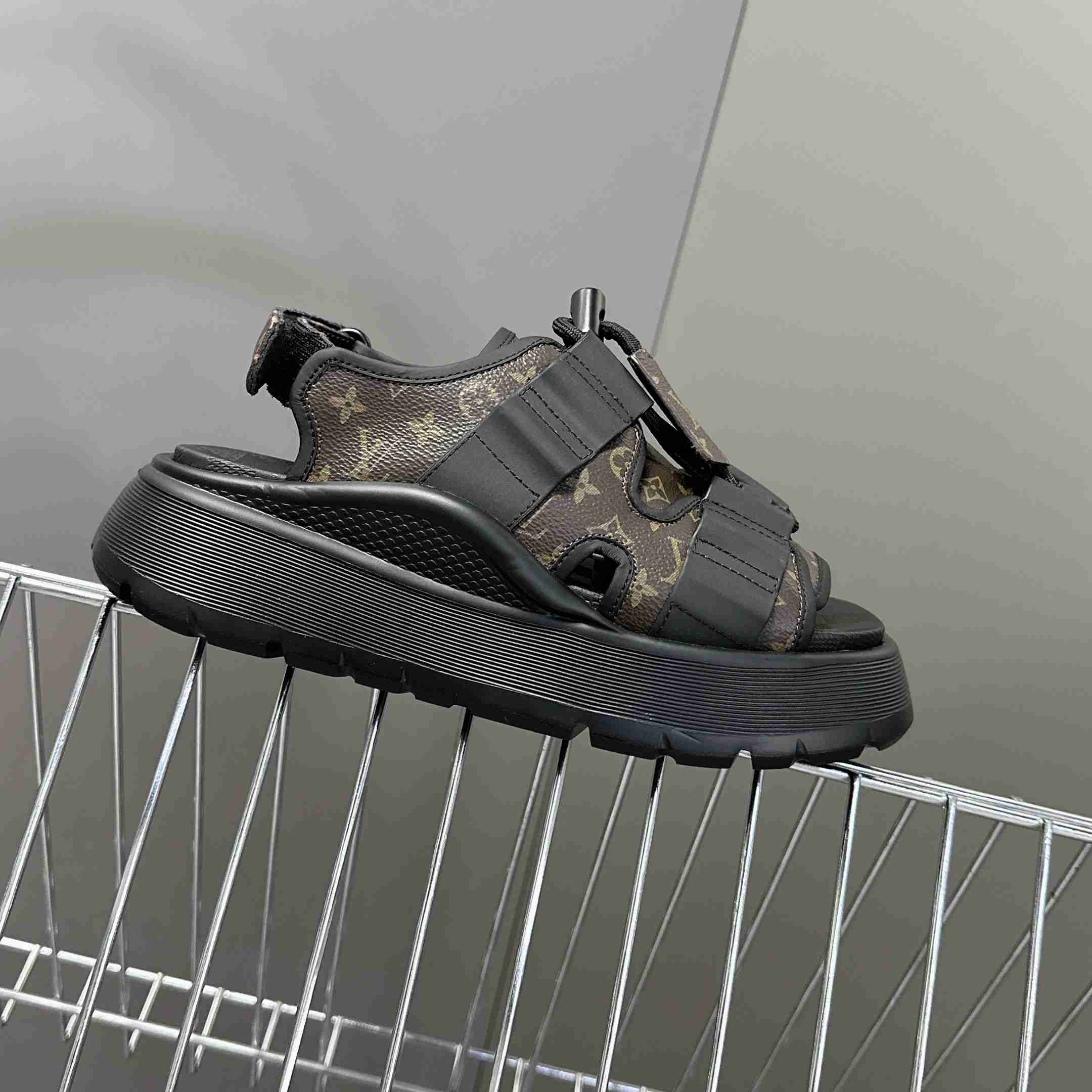 Louis Vuitton Chameleon Platform Sandal   1AHOAG - PerfectKickZ