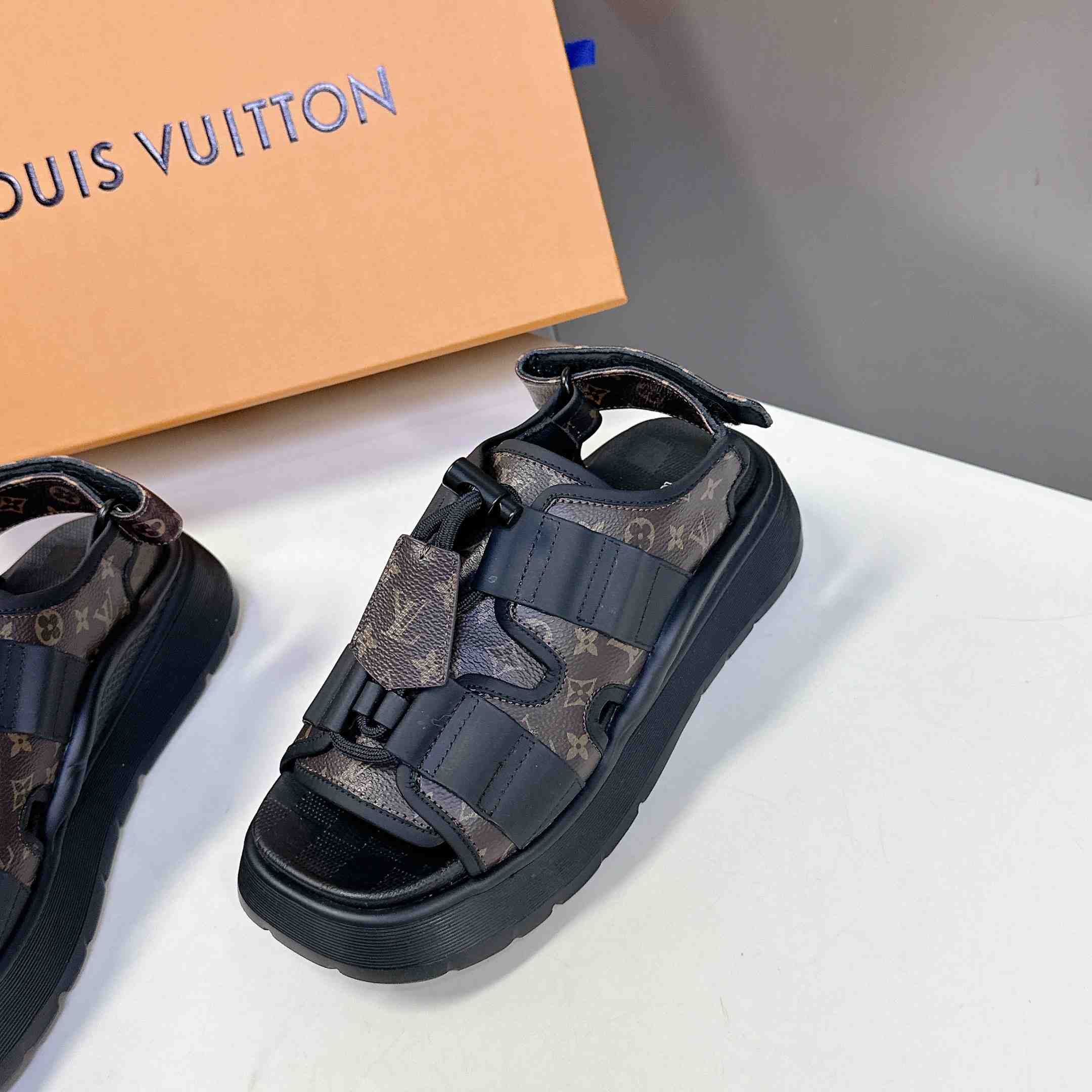 Louis Vuitton Chameleon Platform Sandal   1AHOAG - PerfectKickZ