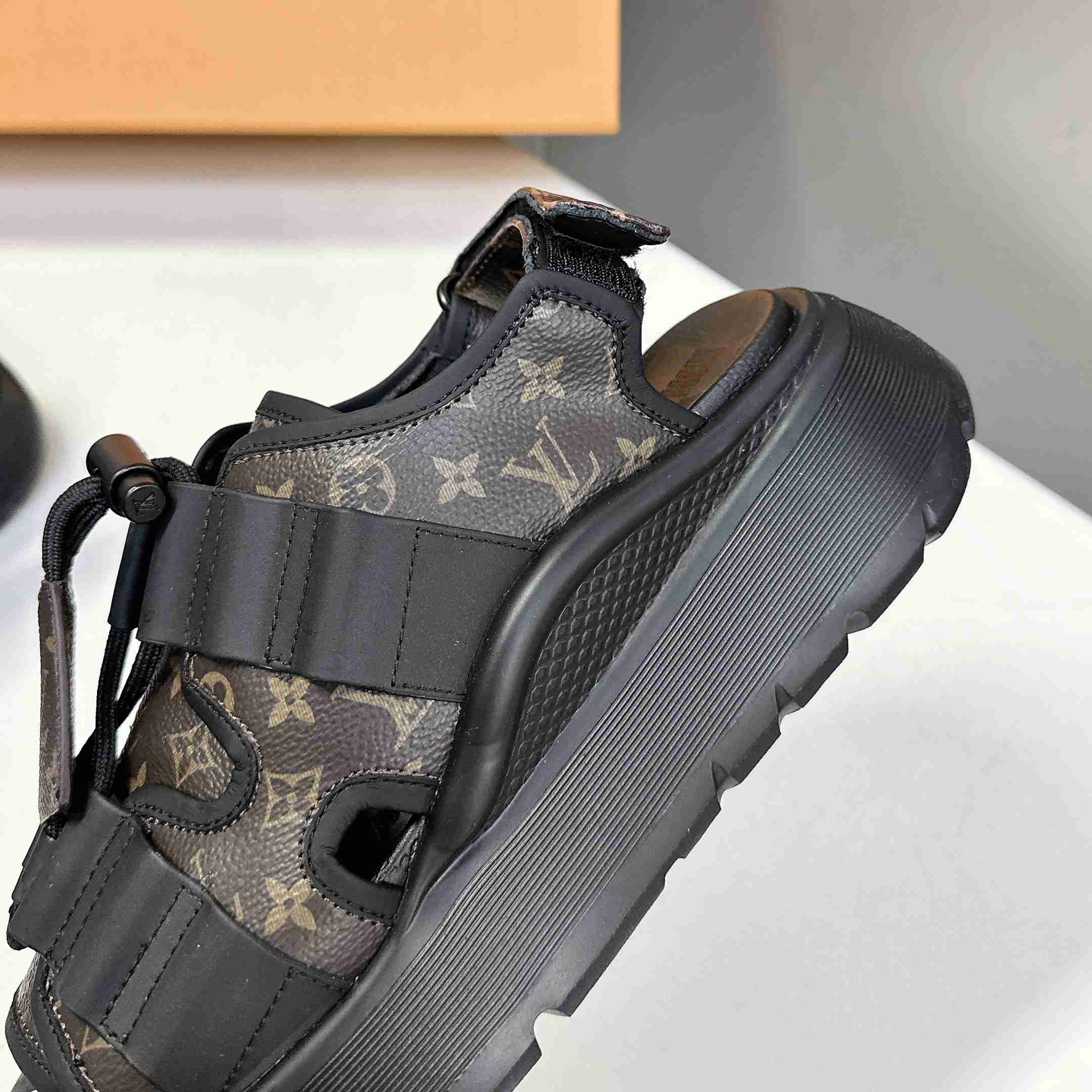 Louis Vuitton Chameleon Platform Sandal   1AHOAG - PerfectKickZ
