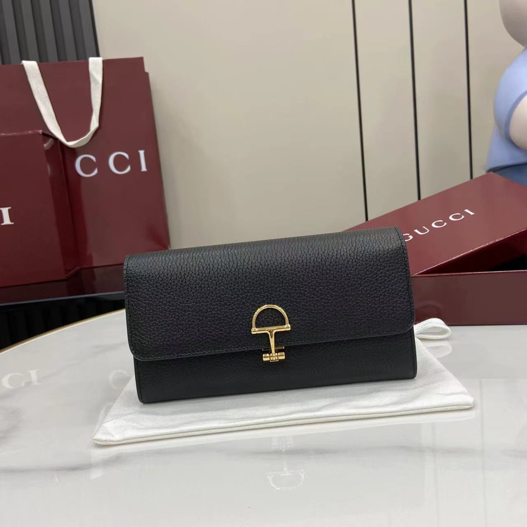 Gucci Softbit Continental Wallet - PerfectKickZ