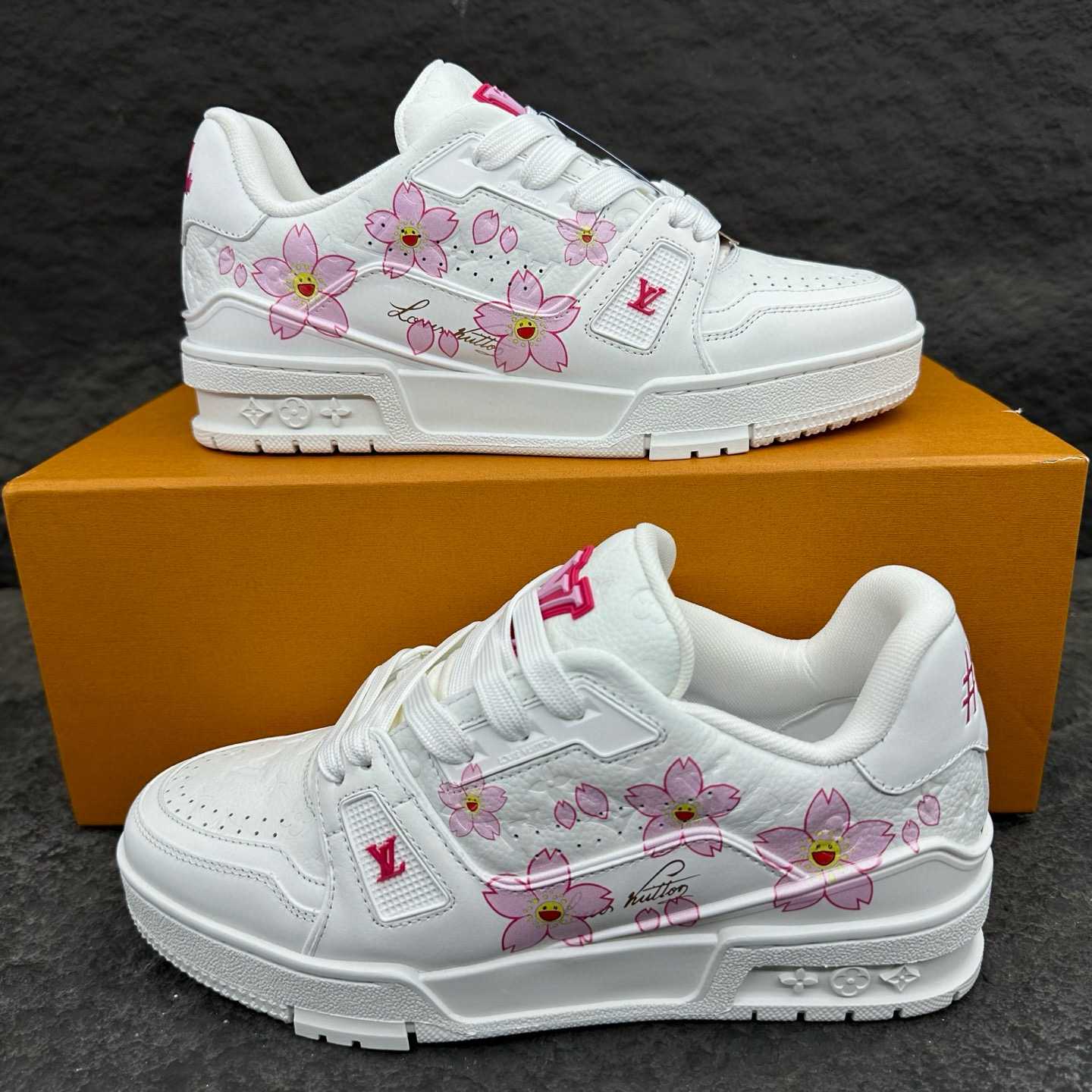Louis Vuitton LV x TM LV Trainer Sneaker   1AGZEJ - PerfectKickZ