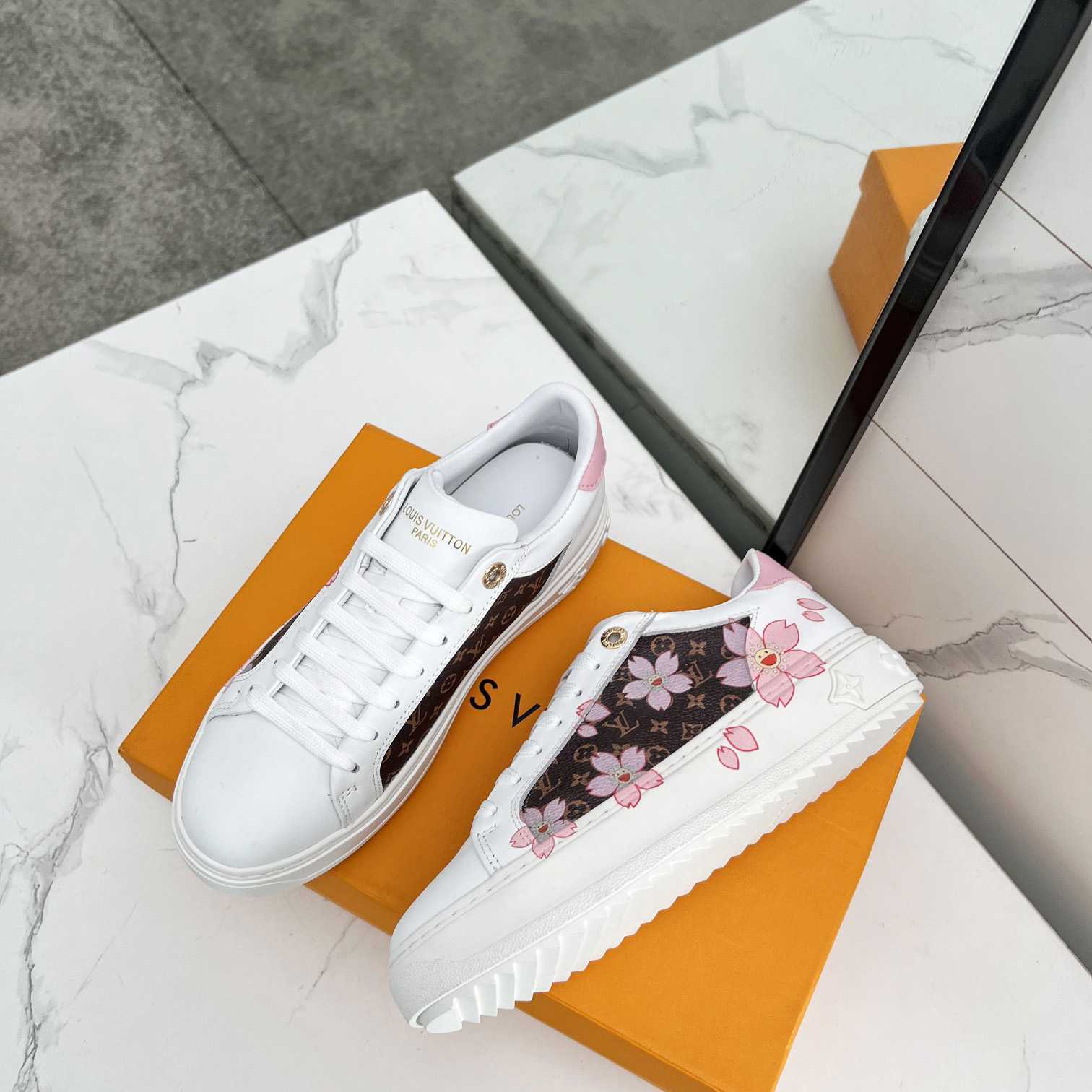 Louis Vuitton LV x TM Time Out Sneaker - PerfectKickZ