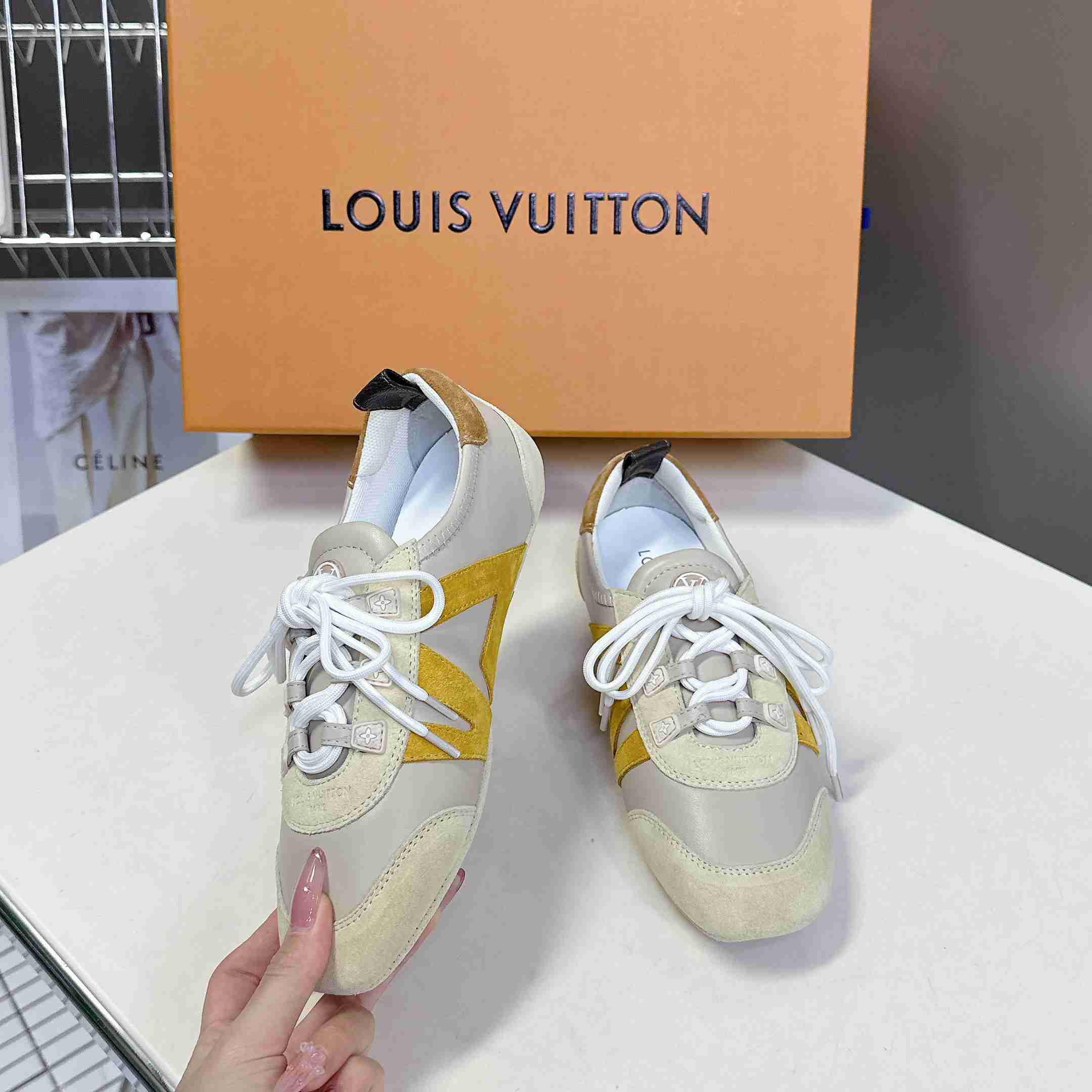 Louis Vuitton LV Sneakerina   1AHNEY - PerfectKickZ