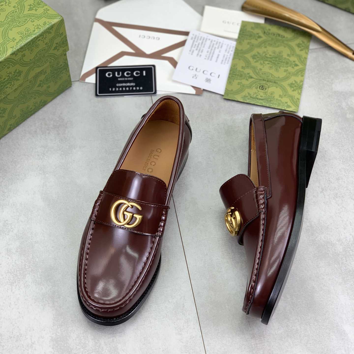 Gucci Loafer With Double G - PerfectKickZ