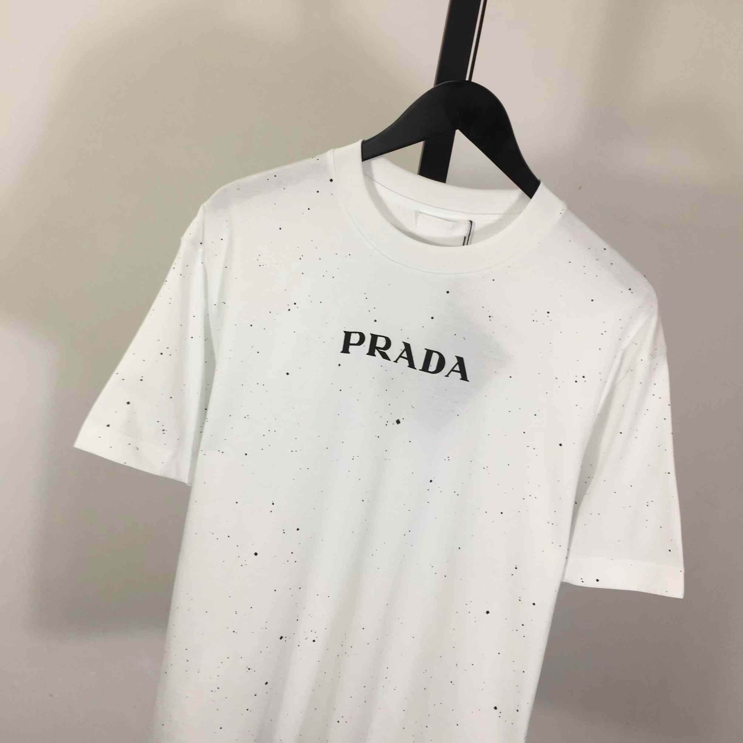 Prada Logo Cotton T-shirt - PerfectKickZ