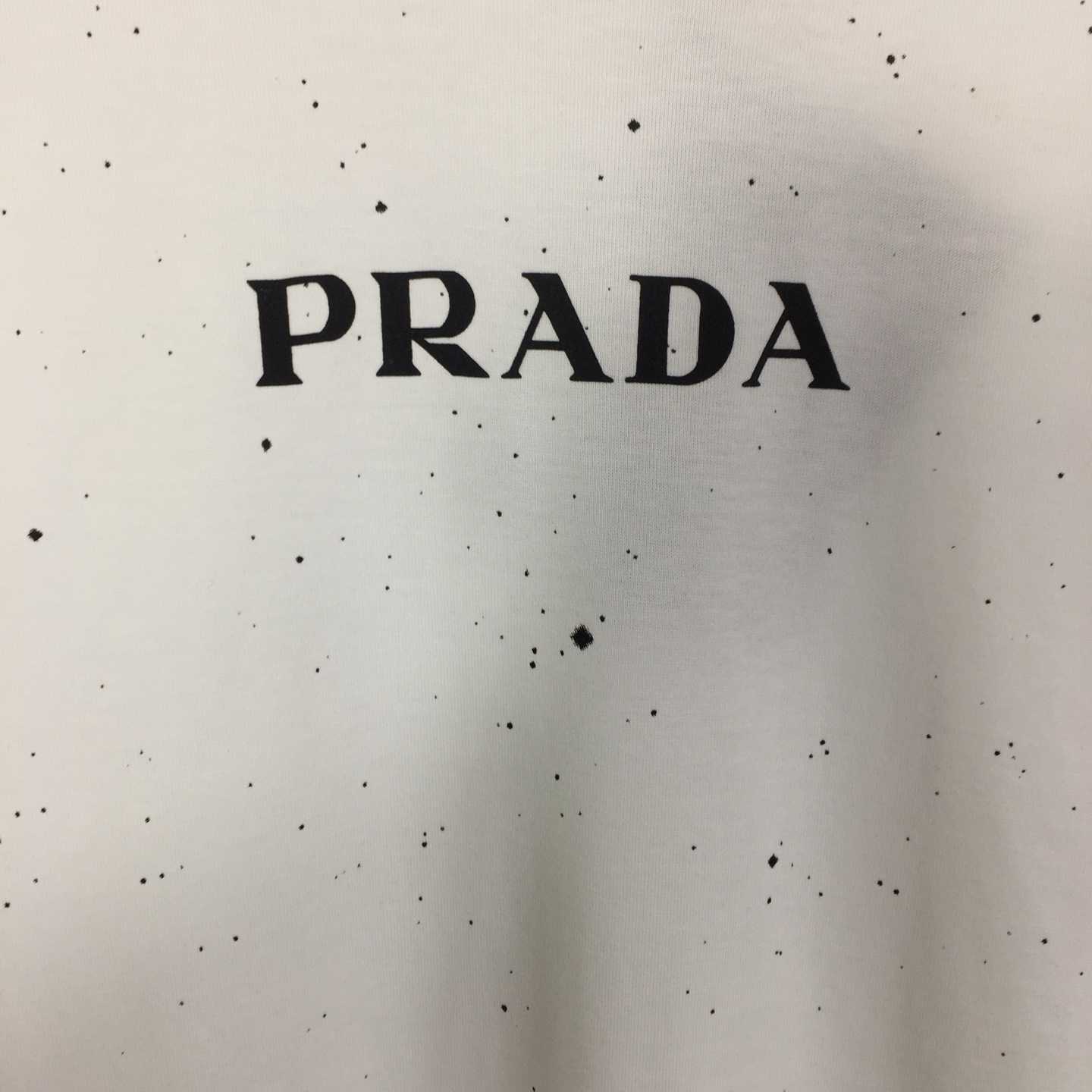 Prada Logo Cotton T-shirt - PerfectKickZ