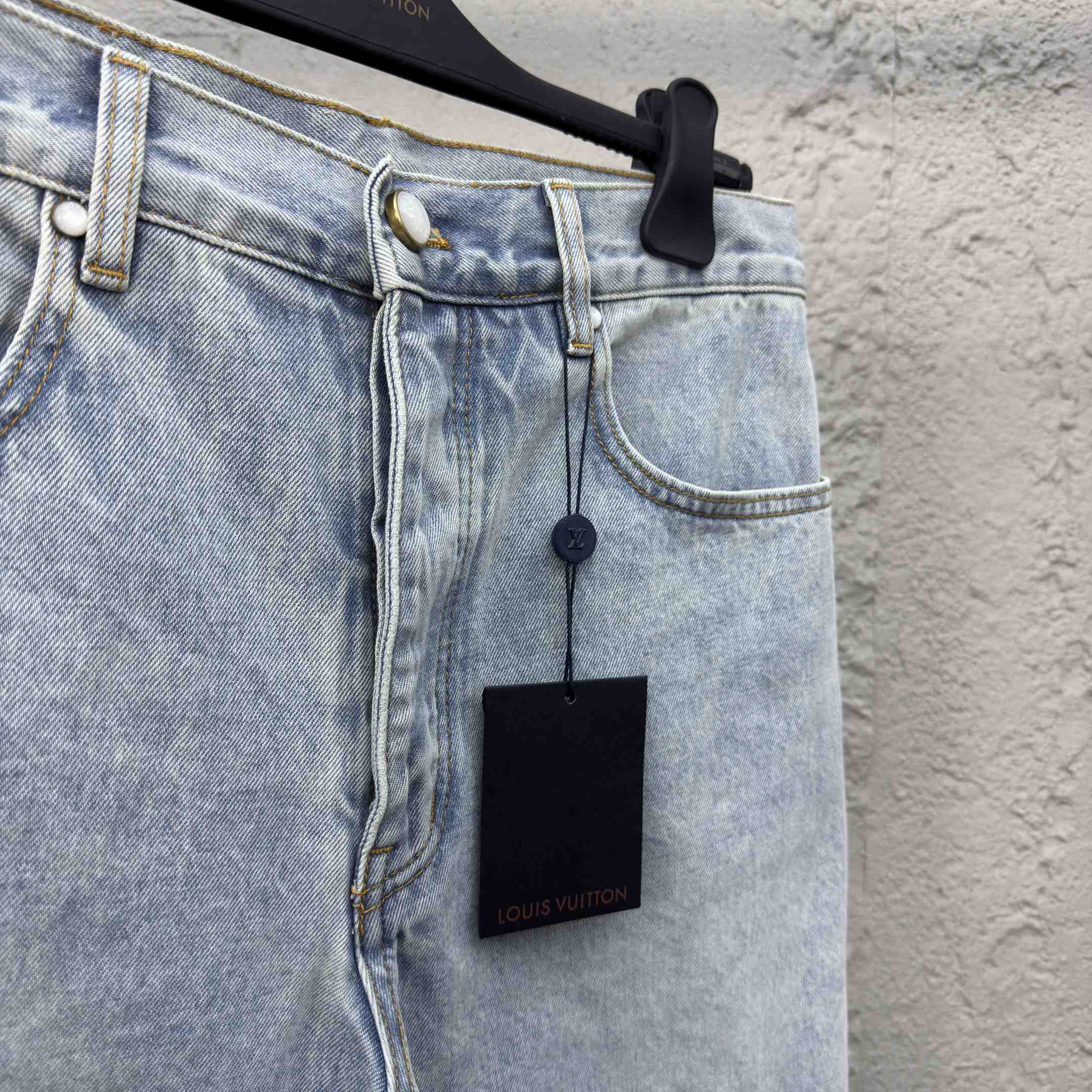 Louis Vuitton LV Denim Shorts   1AGTHU - PerfectKickZ