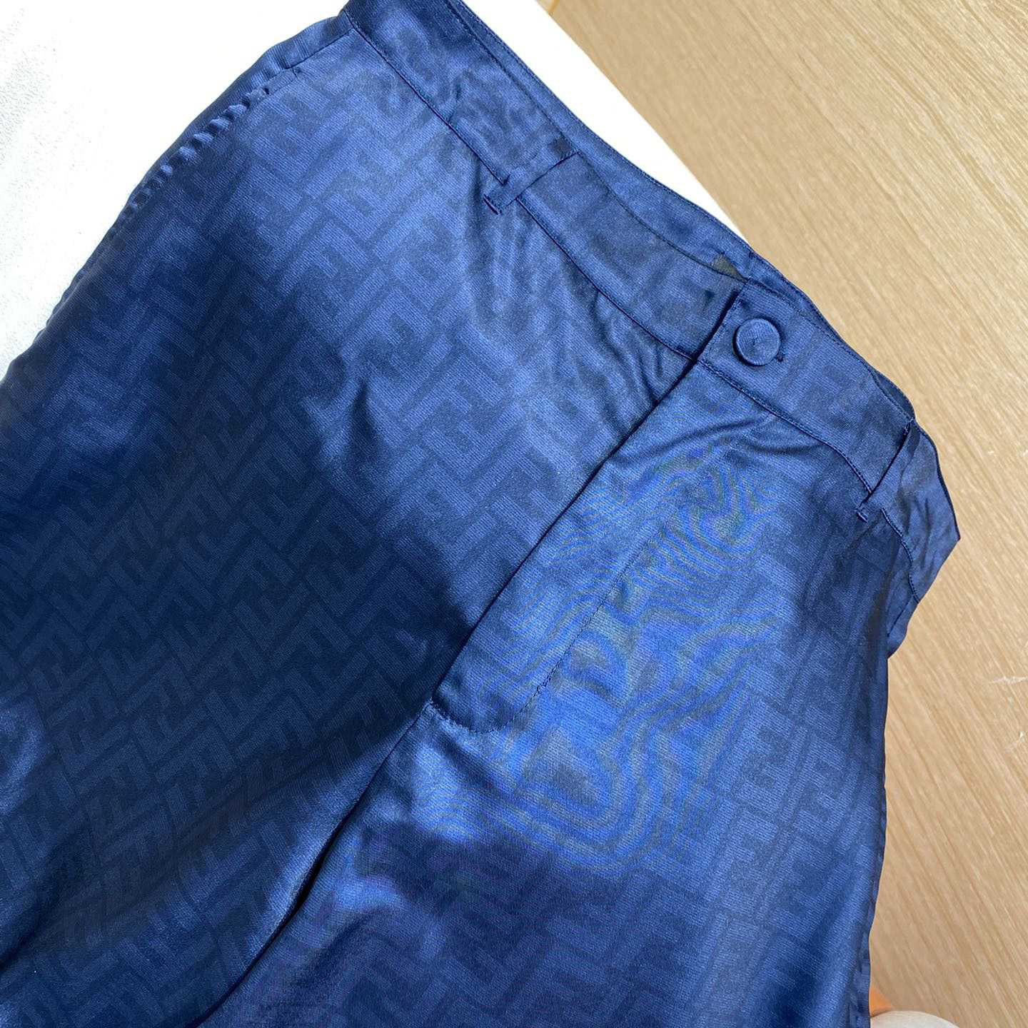 Fendi Allover Logo Printed Shorts - PerfectKickZ