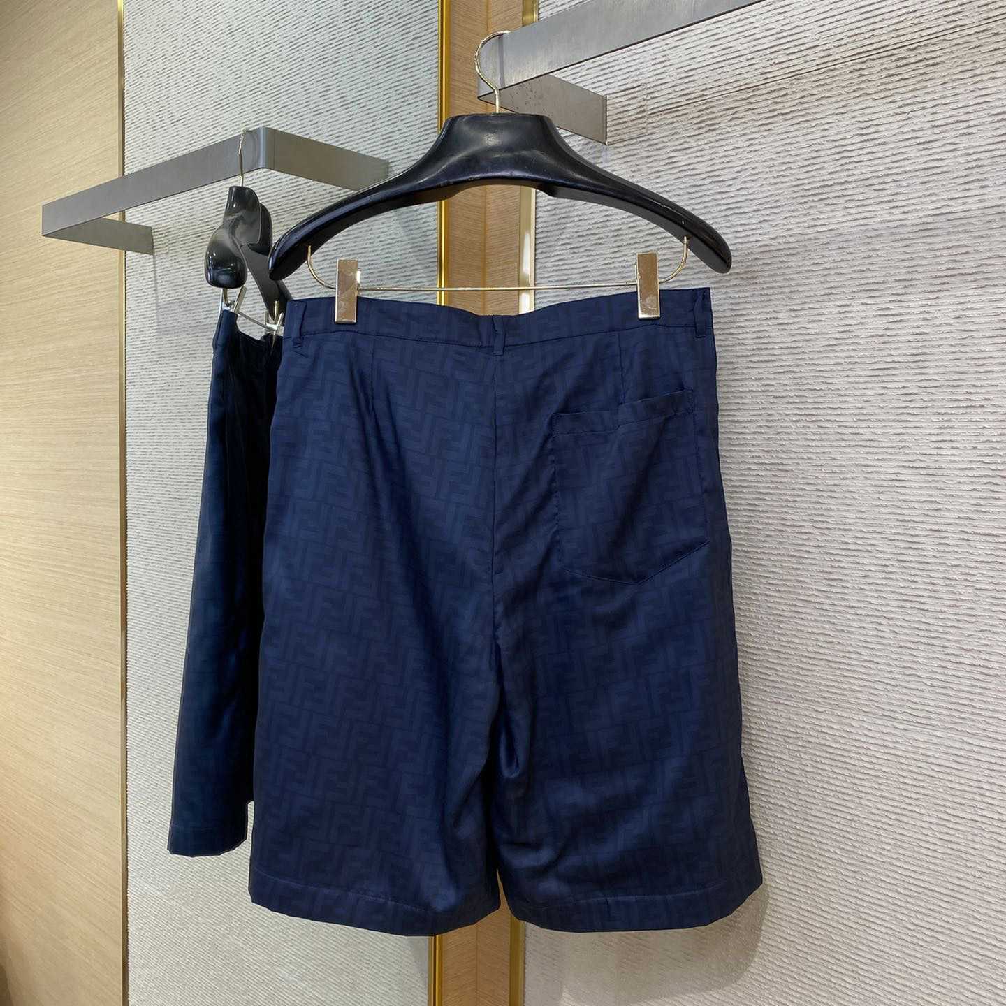 Fendi Allover Logo Printed Shorts - PerfectKickZ