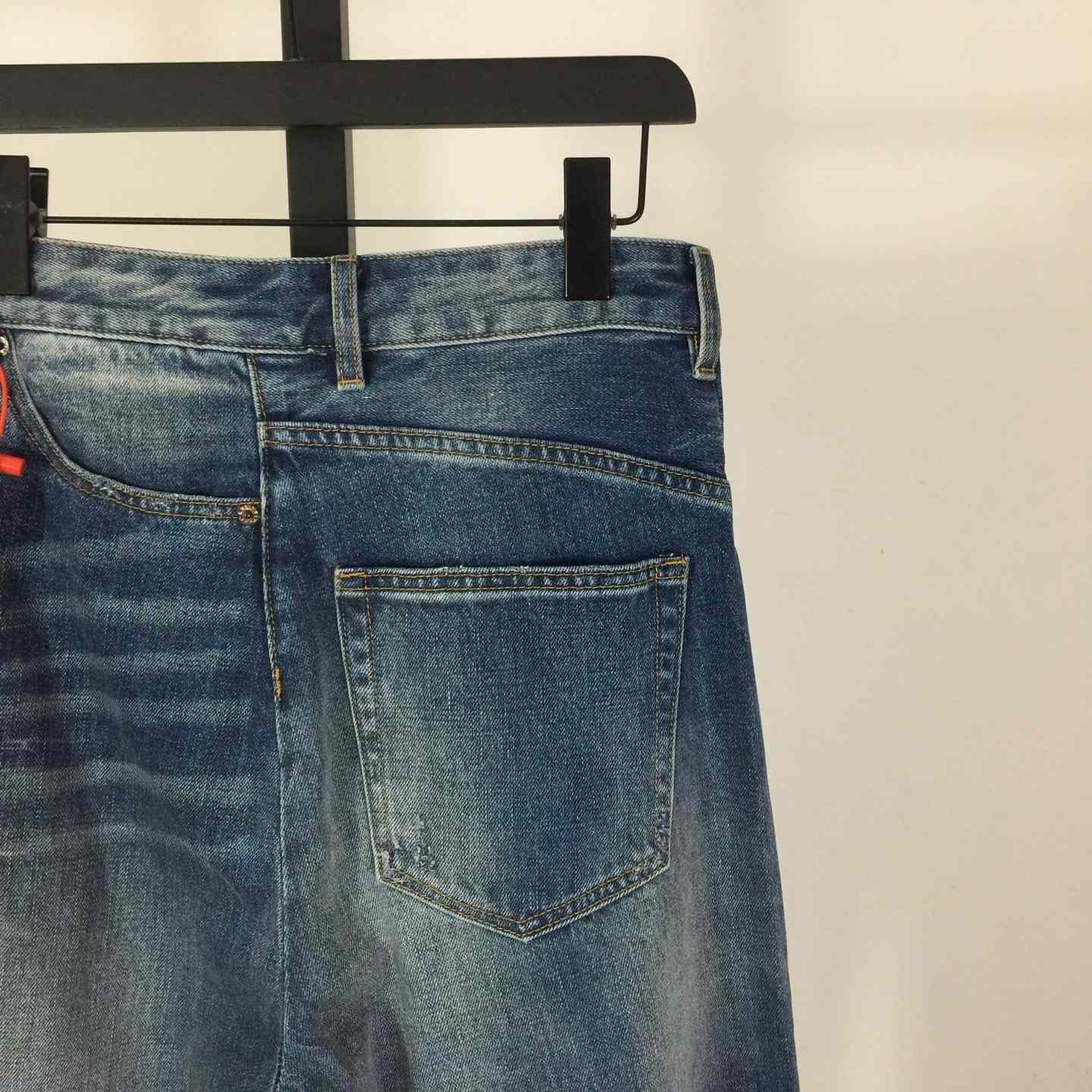 MM6 Maison Margiela Twist Wide Leg Jeans - PerfectKickZ