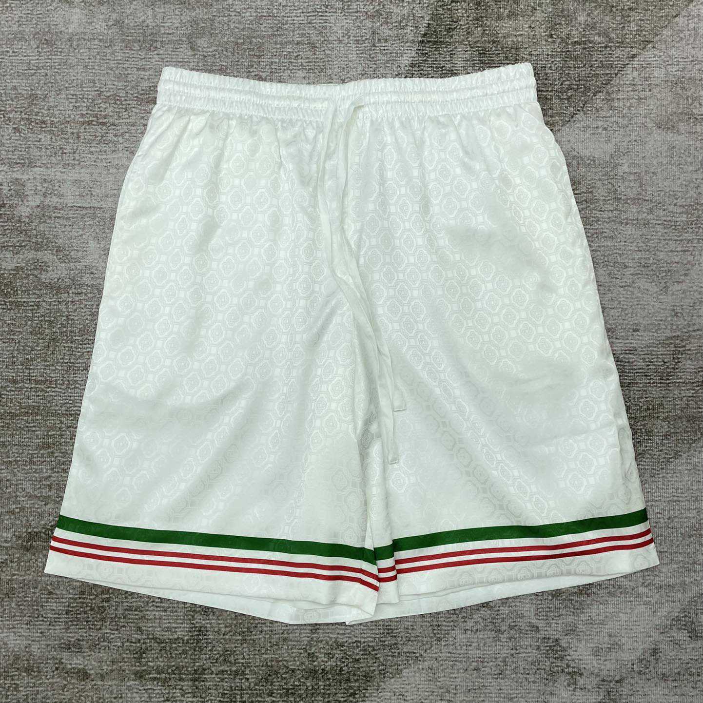 Casablanca Casa Way Printed Silk Shorts   CA3449 - PerfectKickZ