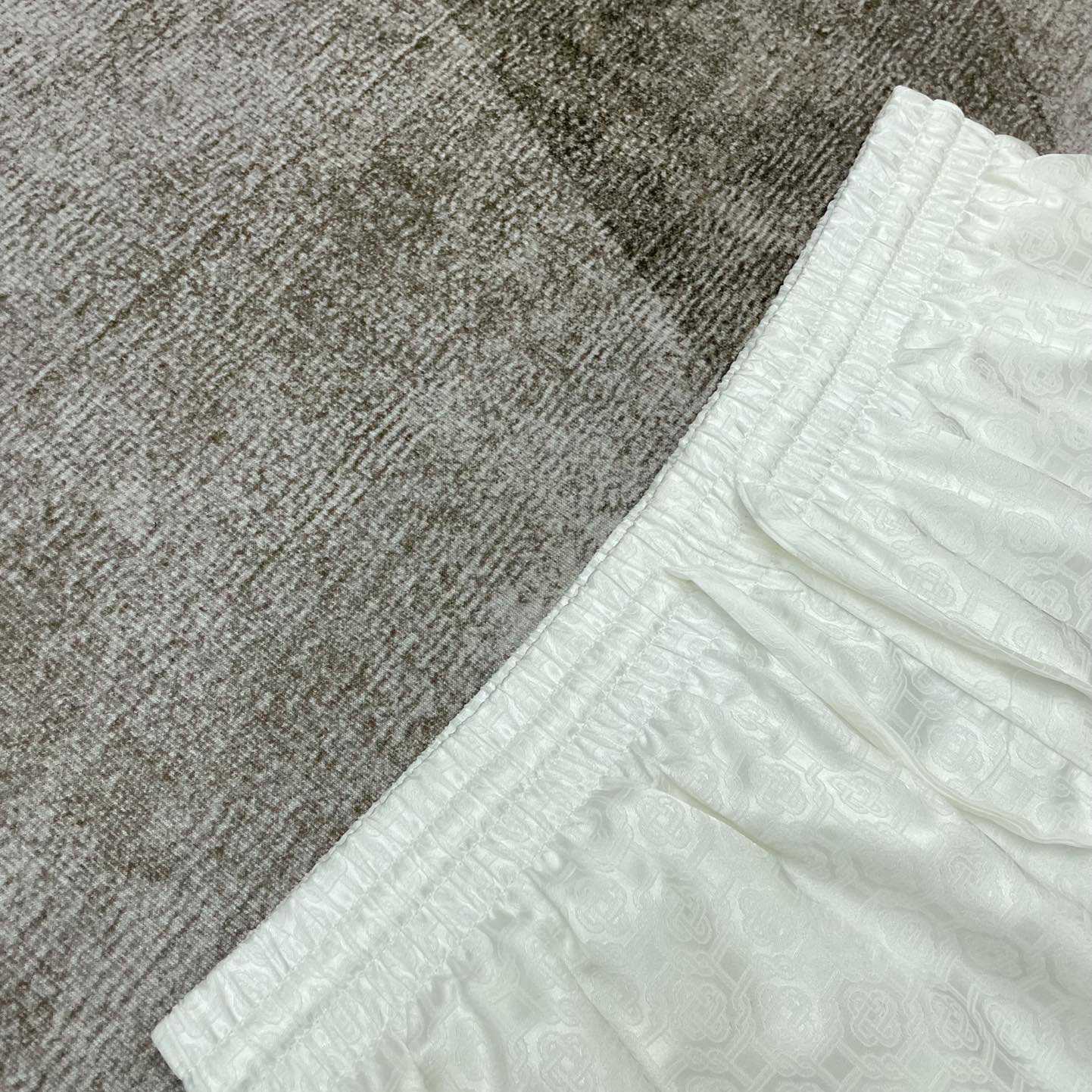 Casablanca Casa Way Printed Silk Shorts   CA3449 - PerfectKickZ