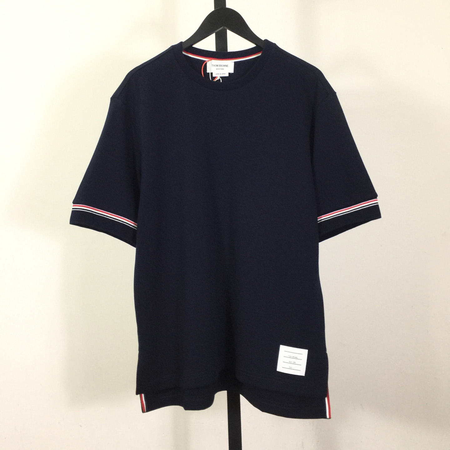 Thom Browne Cotton Rugby Short Sleeve Tee - PerfectKickZ