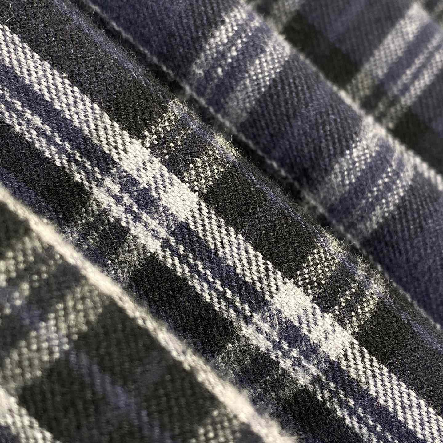 Balenciaga SS25 Logo Embroidered Hooded Check Jacket - PerfectKickZ