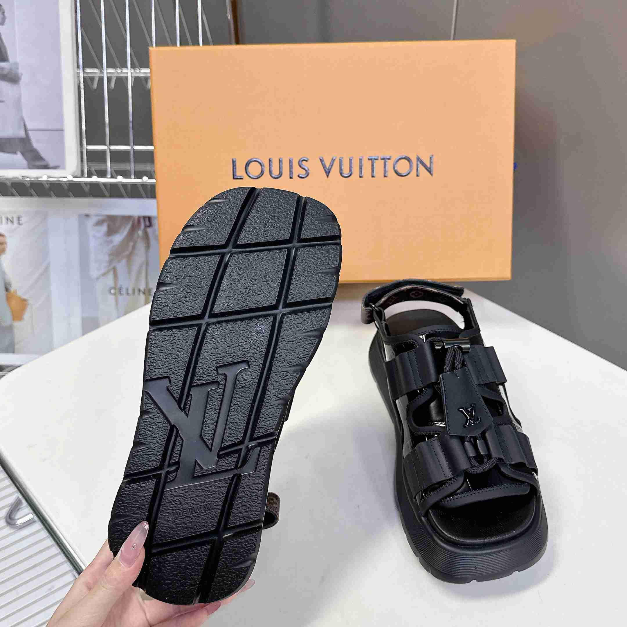 Louis Vuitton Chameleon Comfort Sandal  1AHNJO - PerfectKickZ