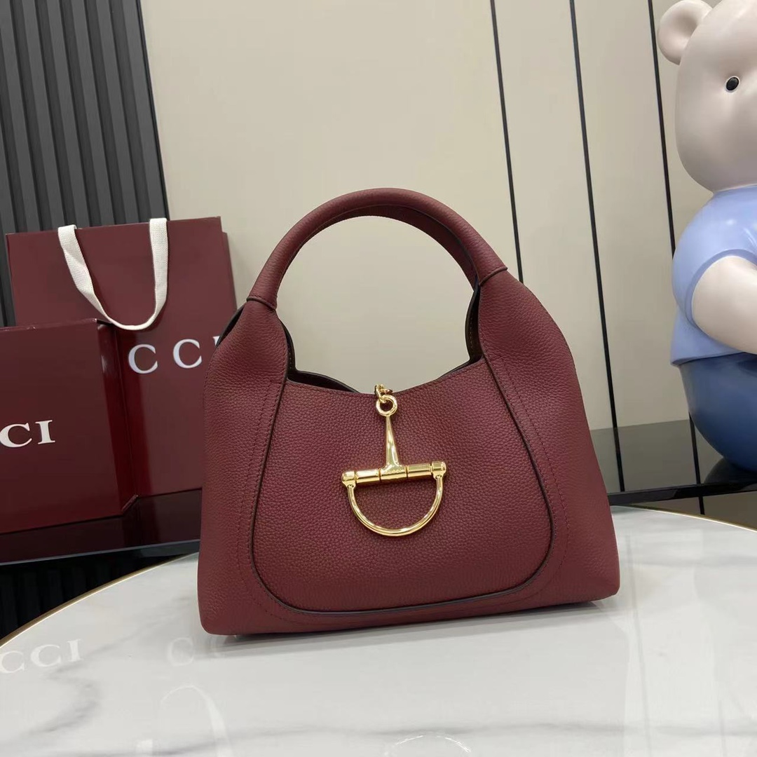 Gucci Softbit Medium Top Handle Bag - PerfectKickZ