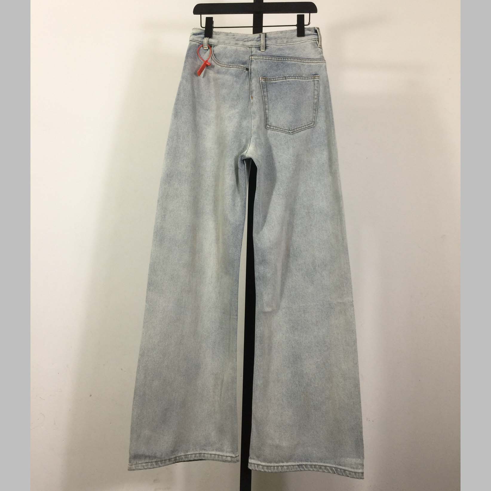 MM6 Maison Margiela Twist Wide Leg Jeans - PerfectKickZ