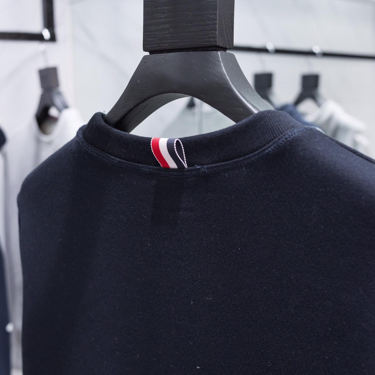 Thom Browne Stripe Sleeve Sweatshirt   TB22 - PerfectKickZ