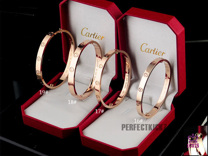 Cartier High Quality Rose Rose Gold Cartier Bracelet - PerfectKickZ