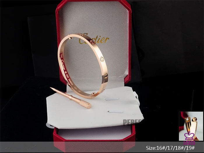 Cartier High Quality Rose Rose Gold Cartier Bracelet - PerfectKickZ